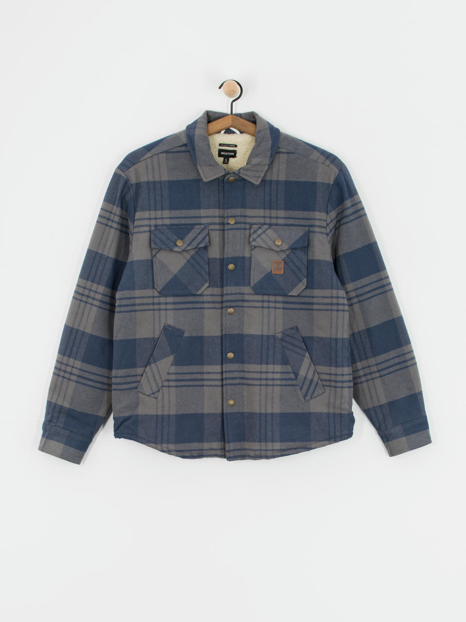 Dzseki Brixton Durham Lined (washed navy/beige plaid)