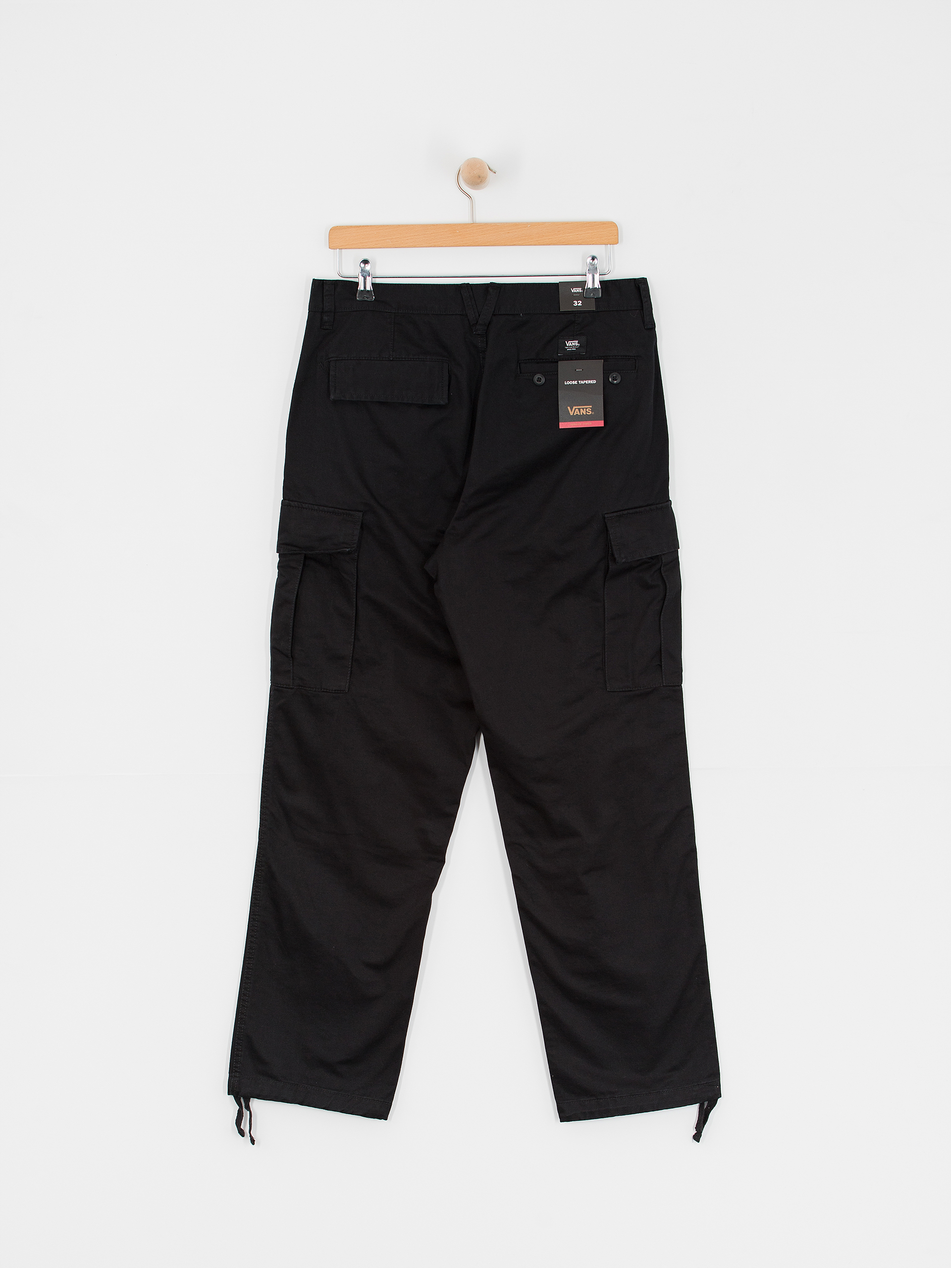 Vans Service Cargo Loose Tapered Kisnadrág (black)
