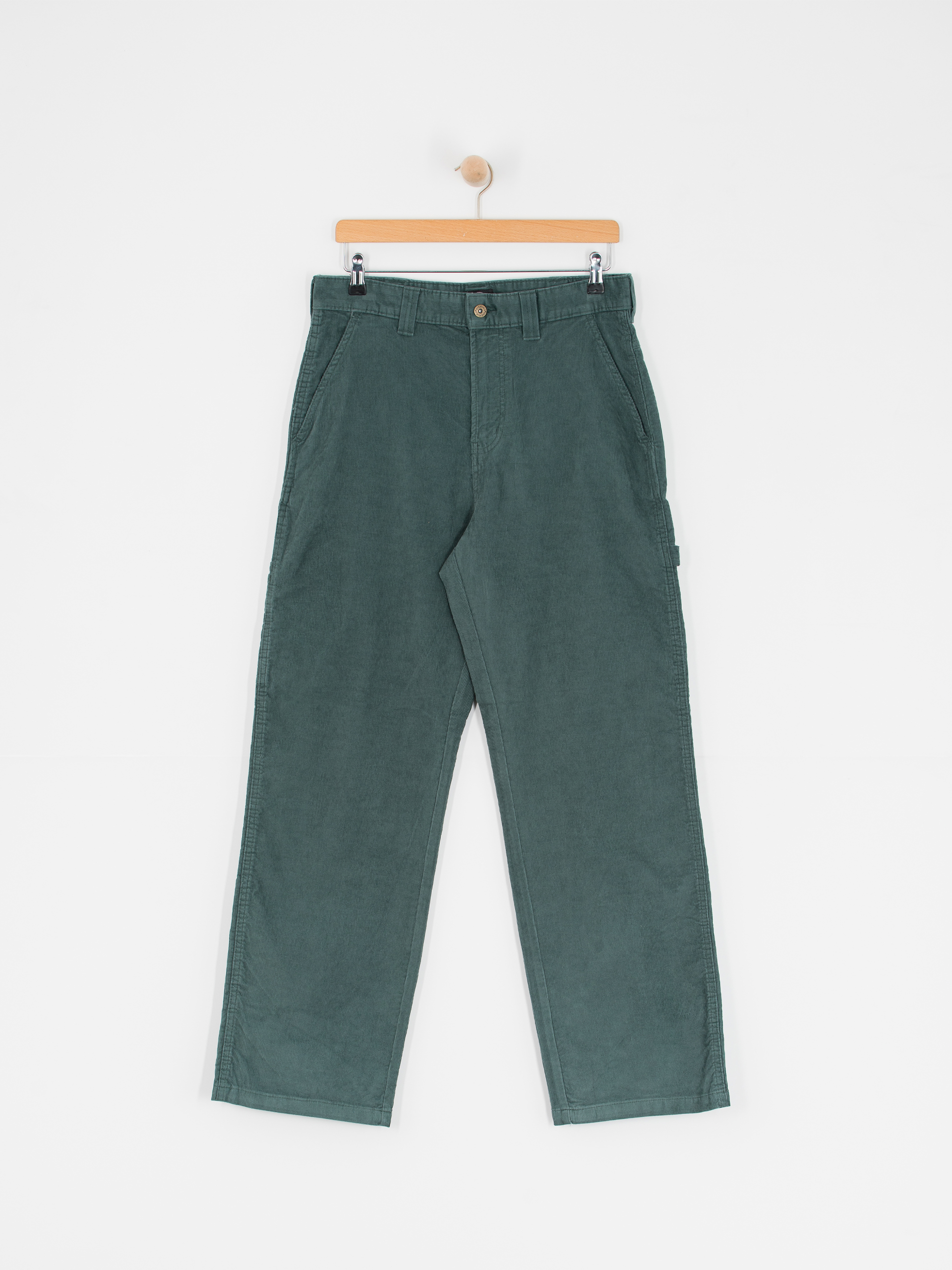 Dickies Corduroy Carpenter Kisnadrág (lincoln green)