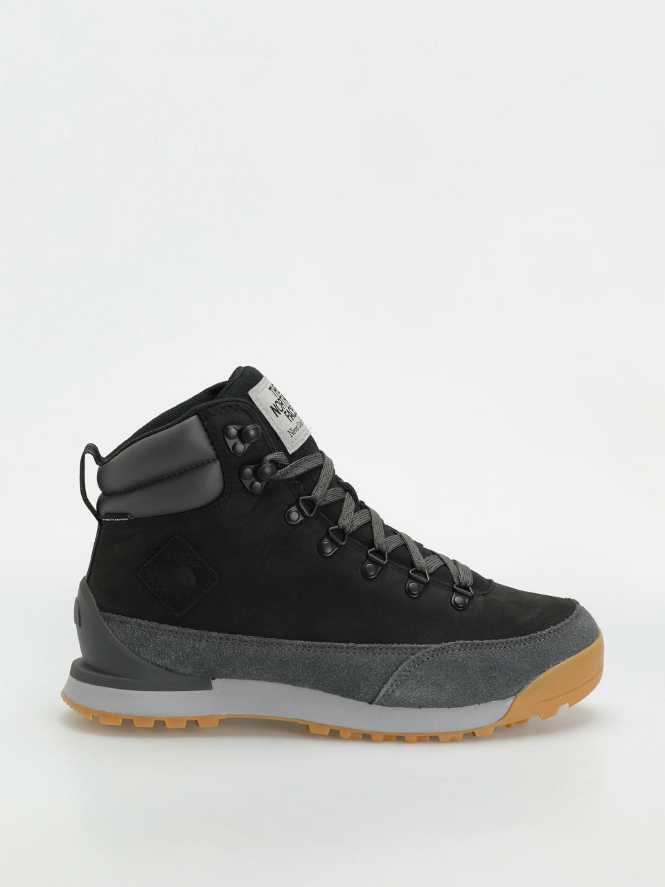 The North Face Back To Berkeley Iv Leather Wp Cipők (tnf black/asphalt grey)