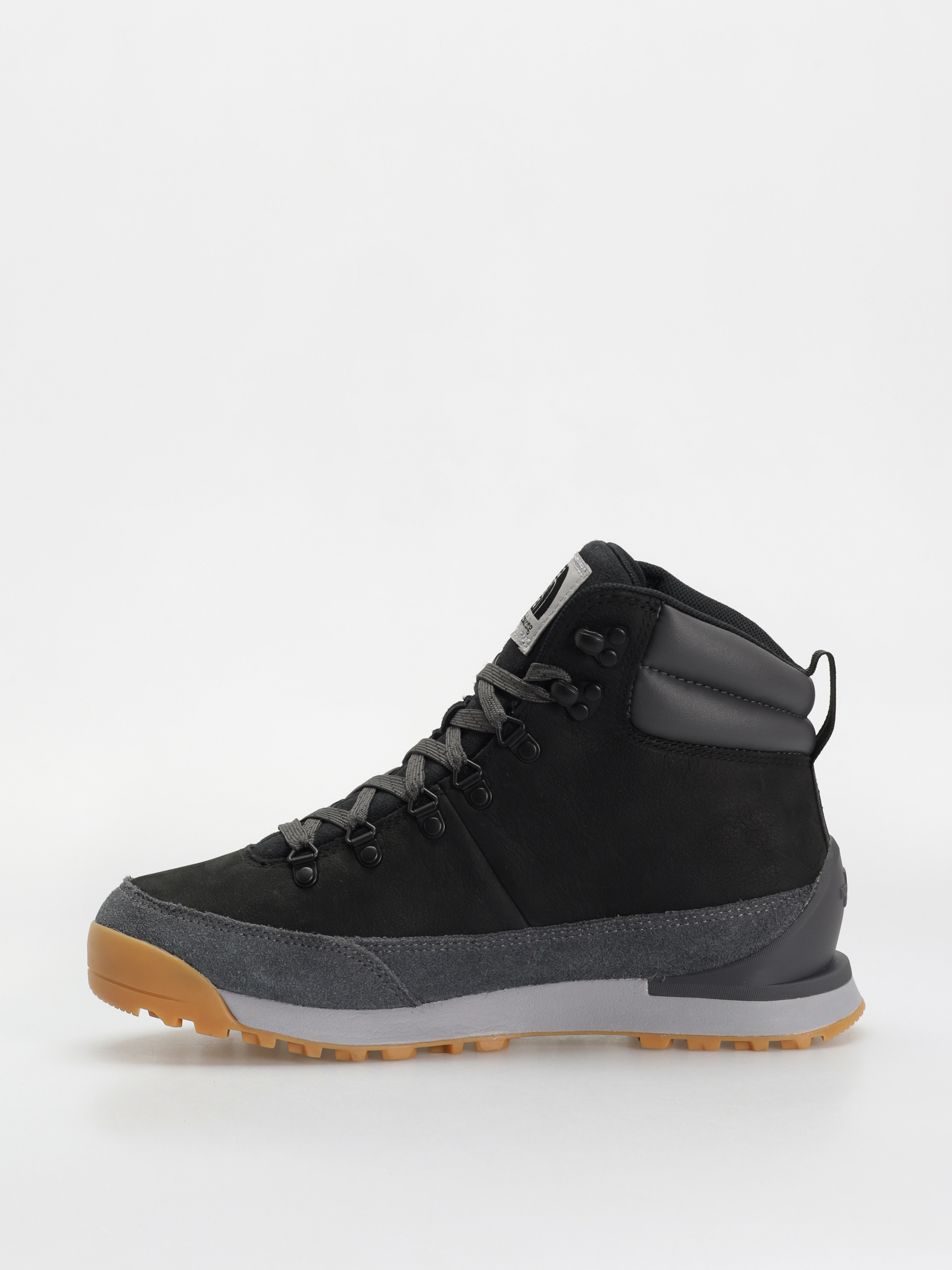 The North Face Back To Berkeley Iv Leather Wp Cipők (tnf black/asphalt grey)