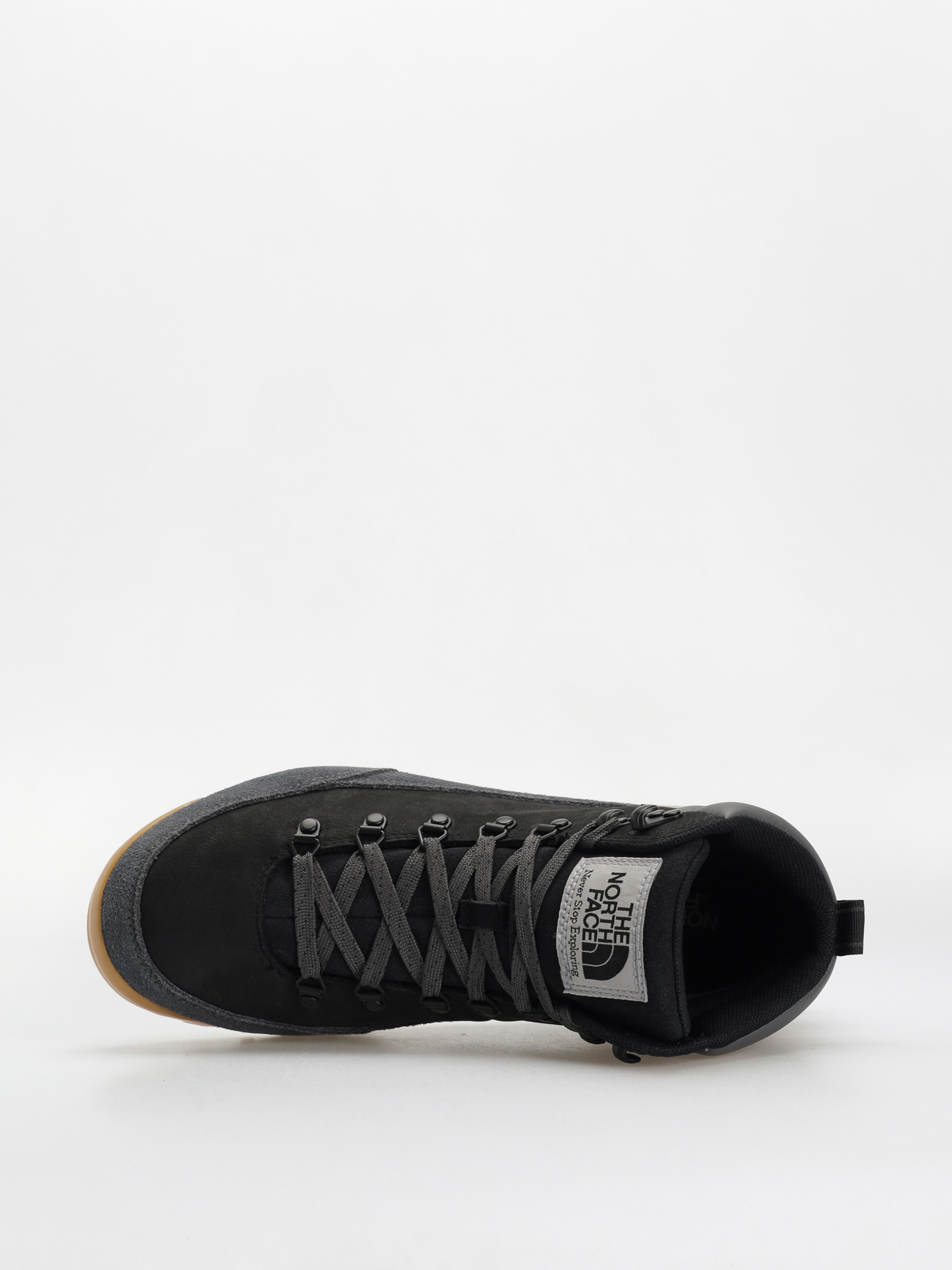 The North Face Back To Berkeley Iv Leather Wp Cipők (tnf black/asphalt grey)