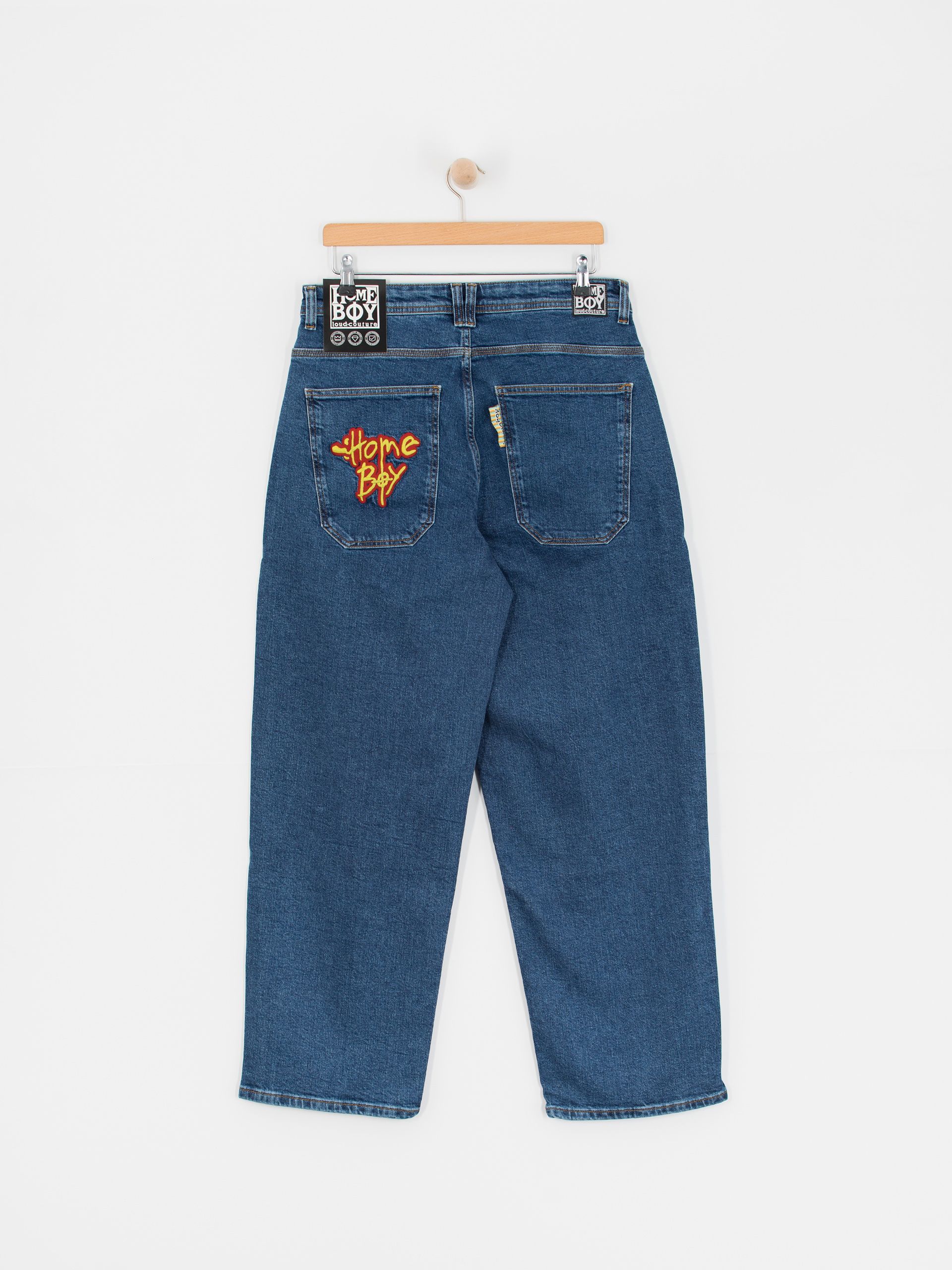 Homeboy X Tra Monster Pencil Denim Kisnadrág (washed blue)