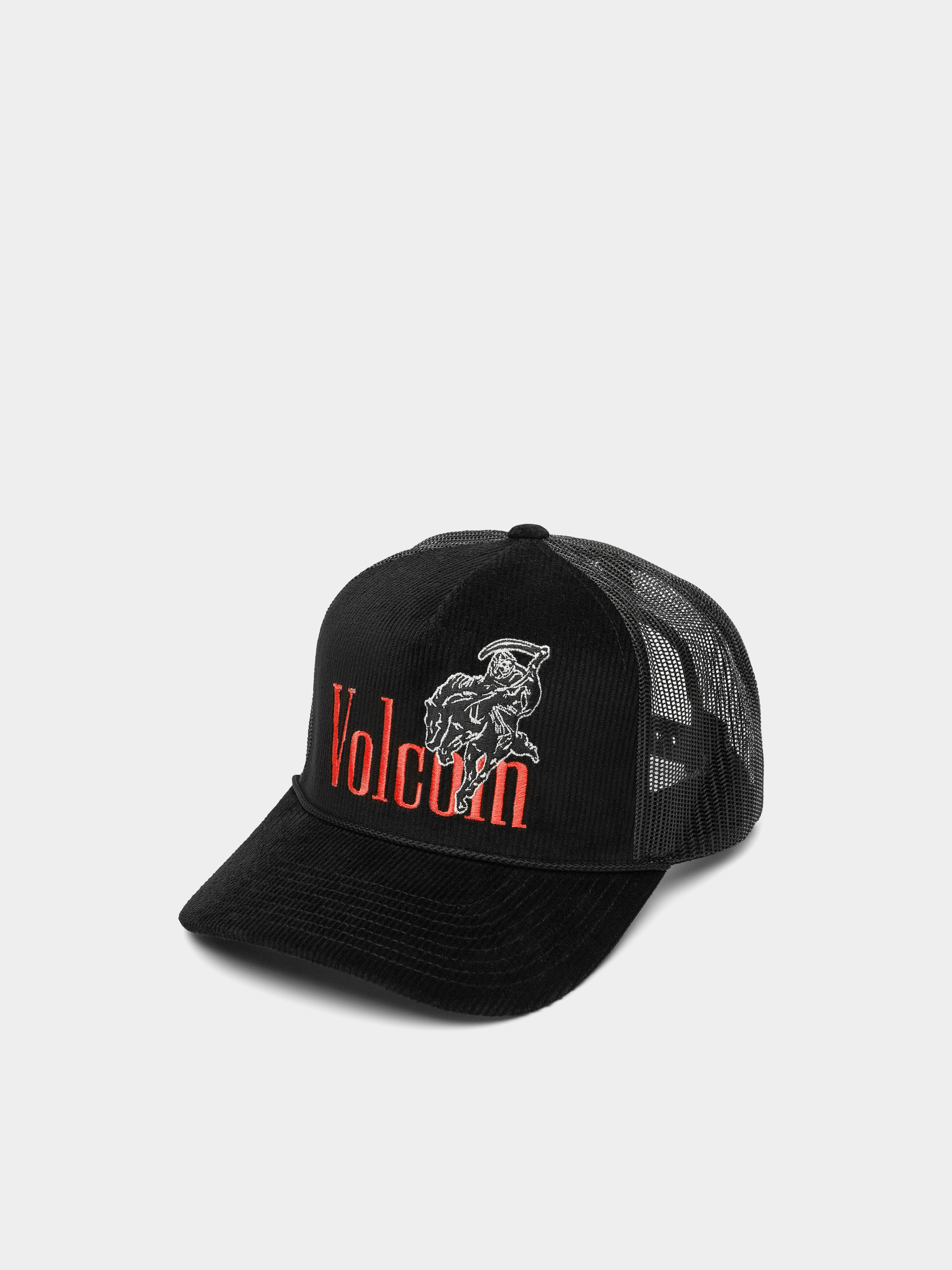 Baseball sapka Volcom Cheat Death Trucker (black)