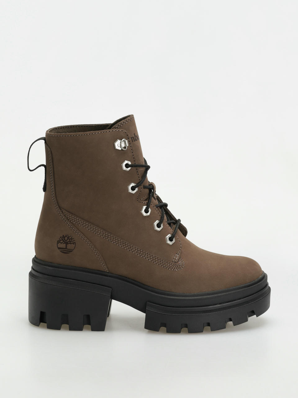 Timberland Everleigh Mid Lace Up Wmn Téli cipők (medium brown nubuck)