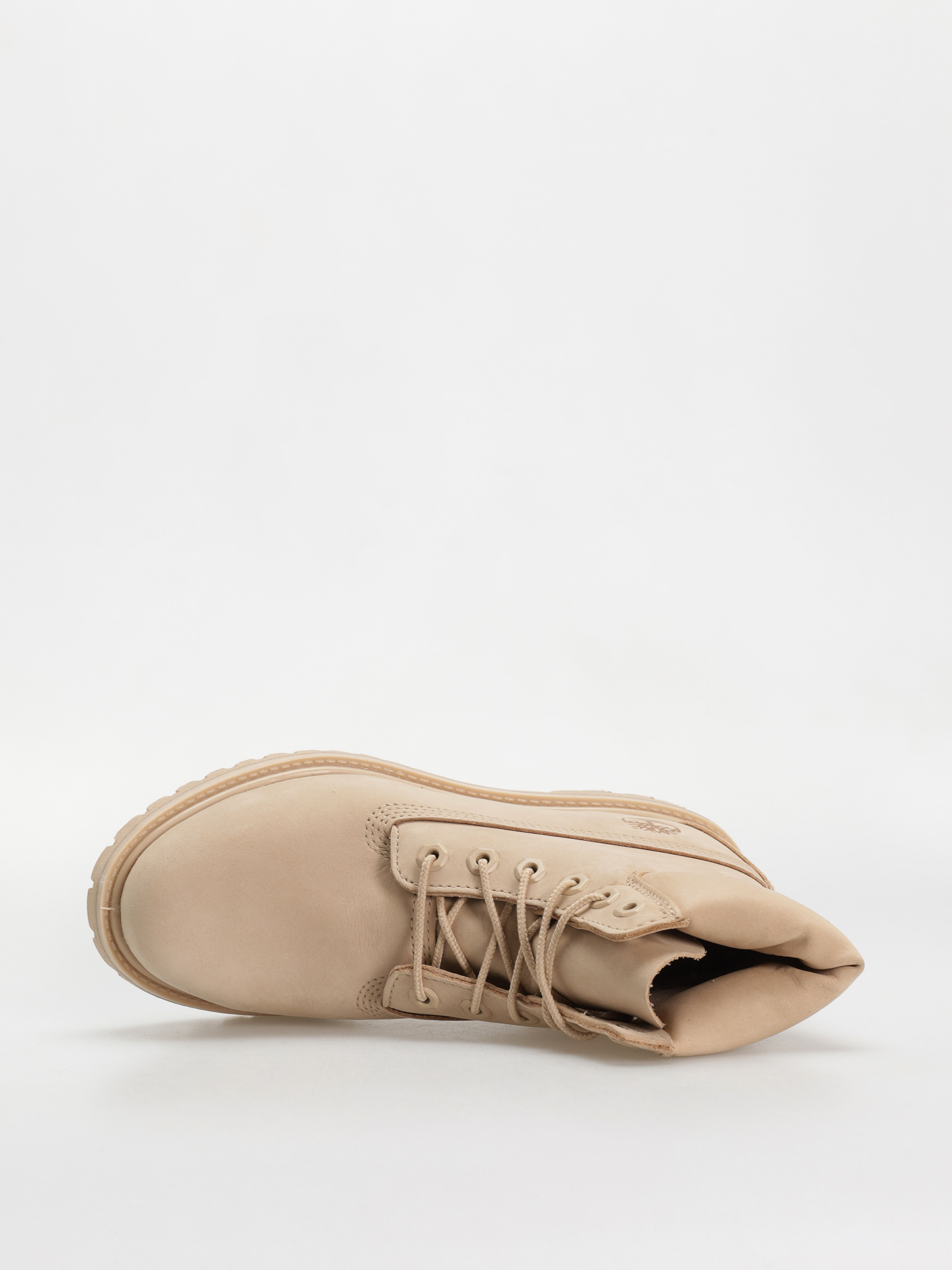 Timberland Premium 6 Inch Lace Up Waterproof Wmn Téli cipők (light beige nubuck)