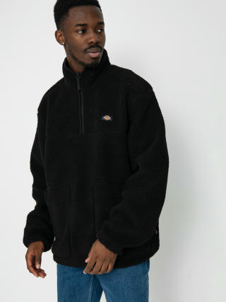 Dickies Mount Hope Quarter Zip Polár pulóver (black)