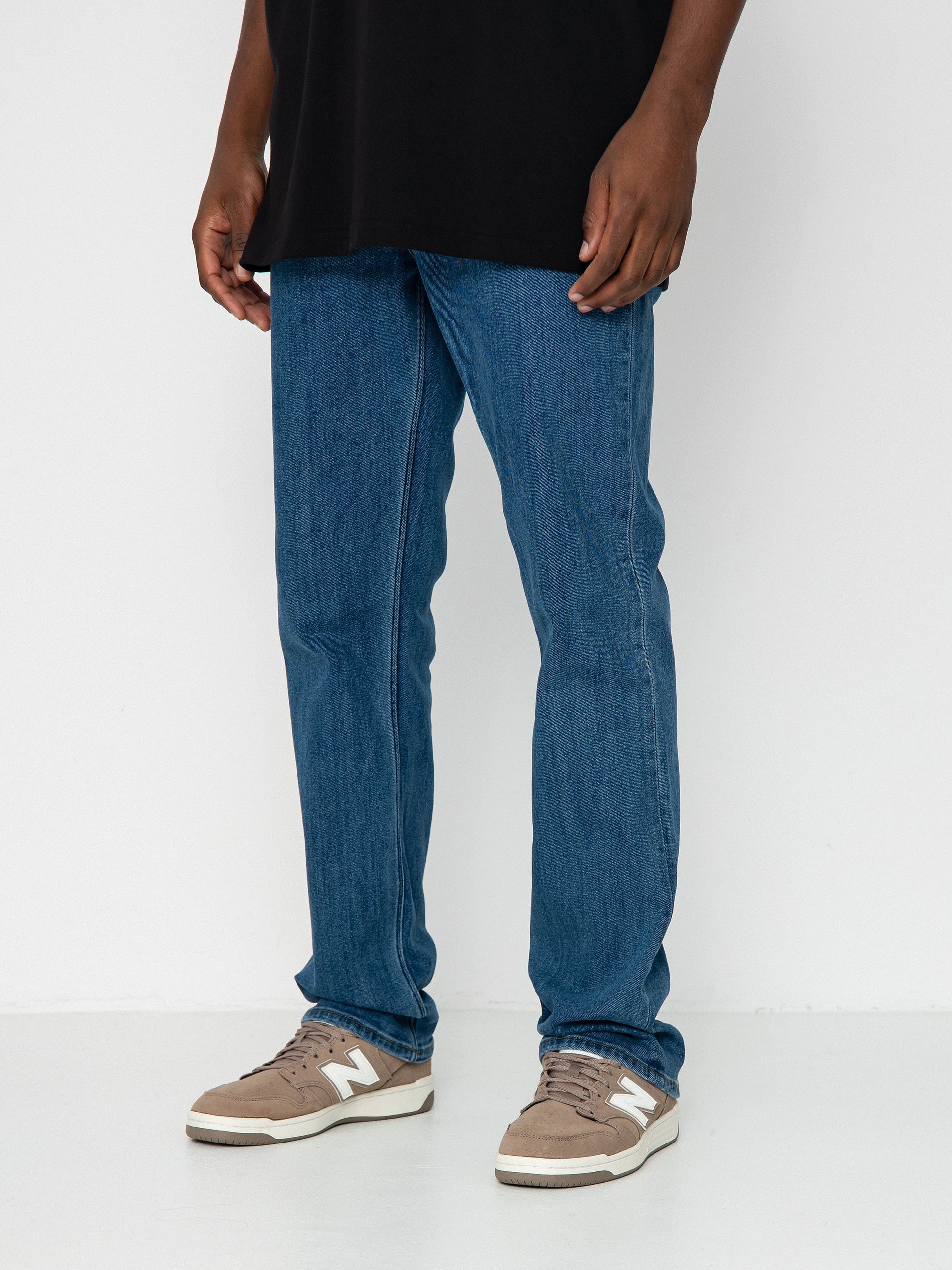 Volcom Solver Denim Kisnadrág (washed blue)