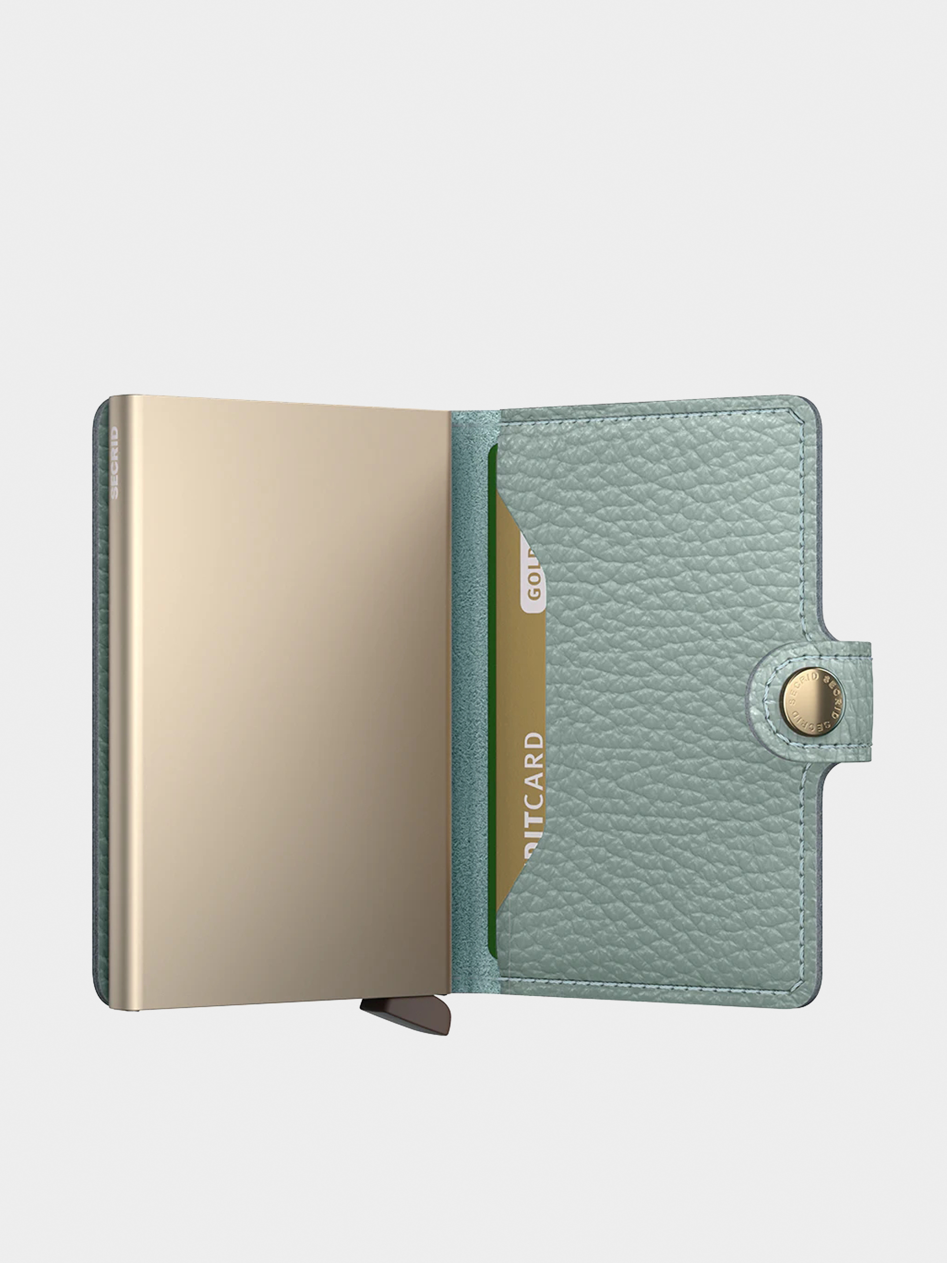 Pénztárca Secrid Miniwallet (pebble sea green)