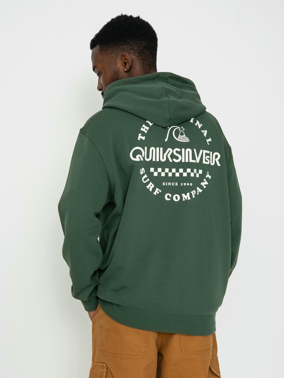 Quiksilver Graphic ZHD Kapucnis pulóver (forest)