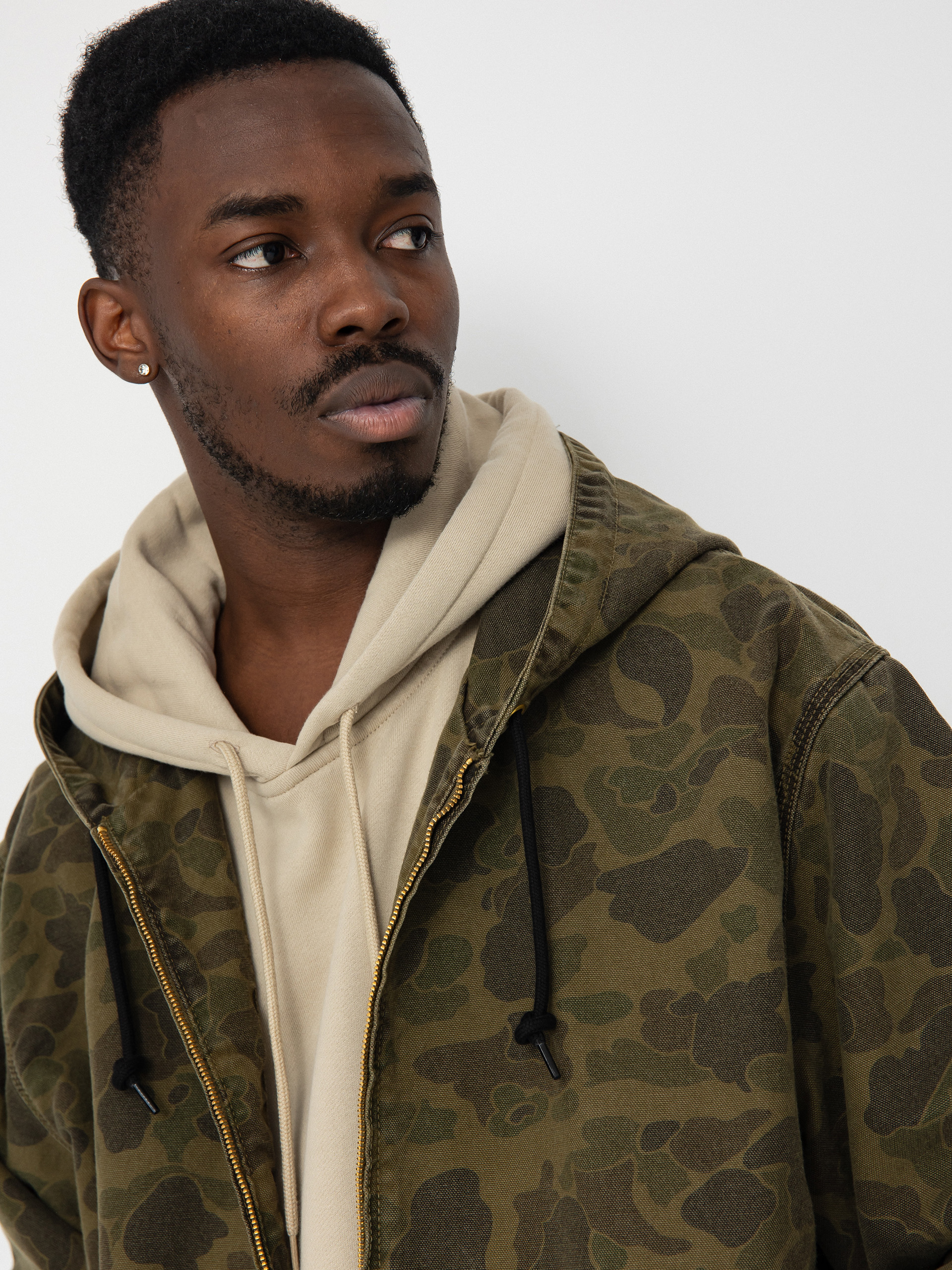 Carhartt WIP Duck Active Dzseki (camo duck/green/office green)