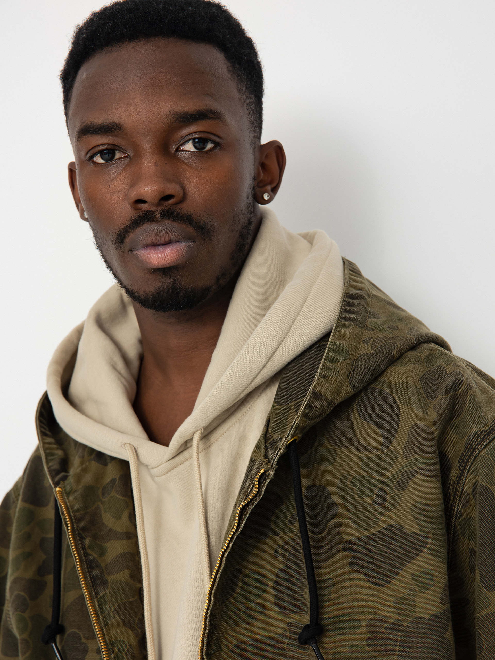 Carhartt WIP Duck Active Dzseki (camo duck/green/office green)