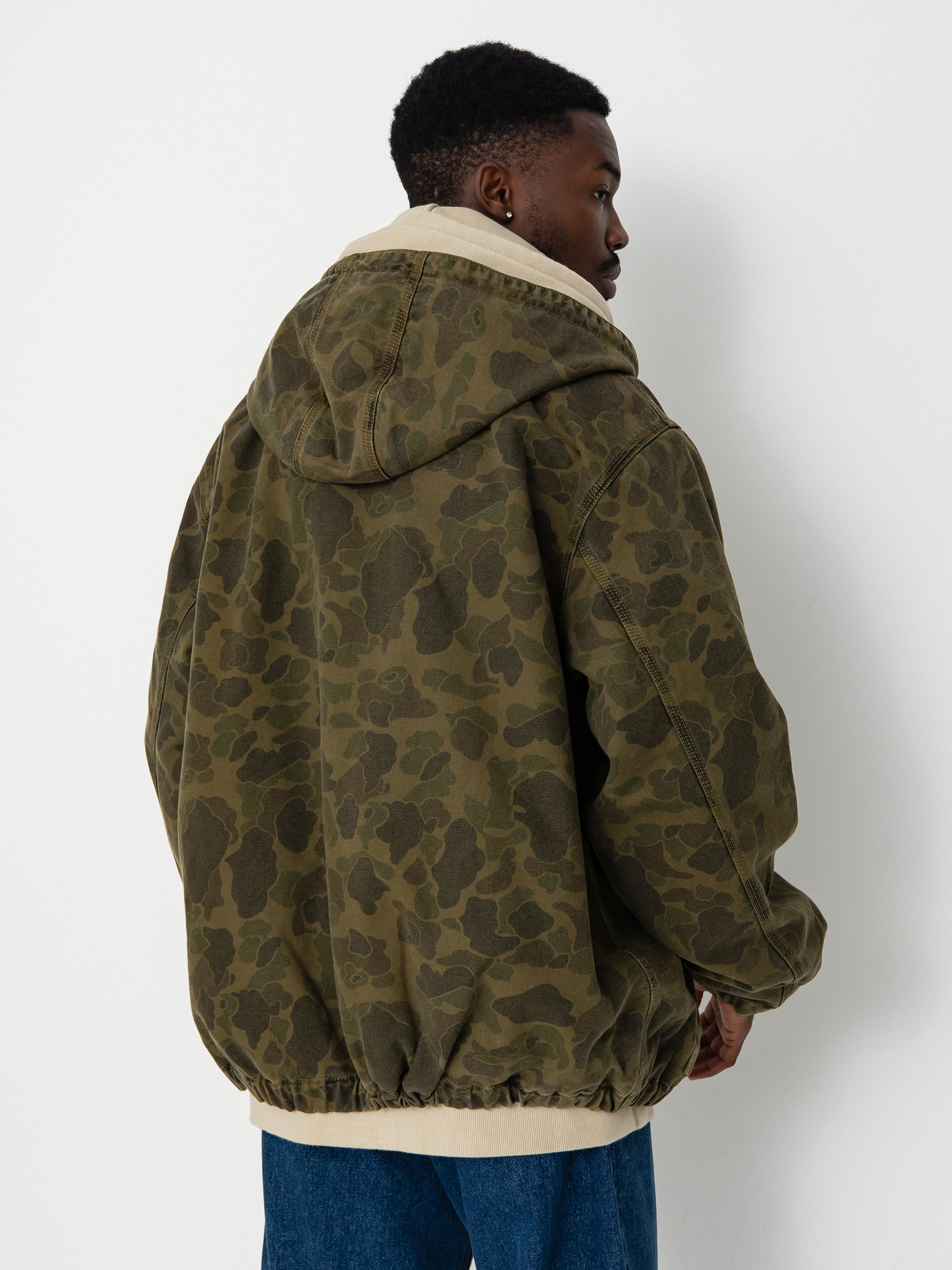 Carhartt WIP Duck Active Dzseki (camo duck/green/office green)