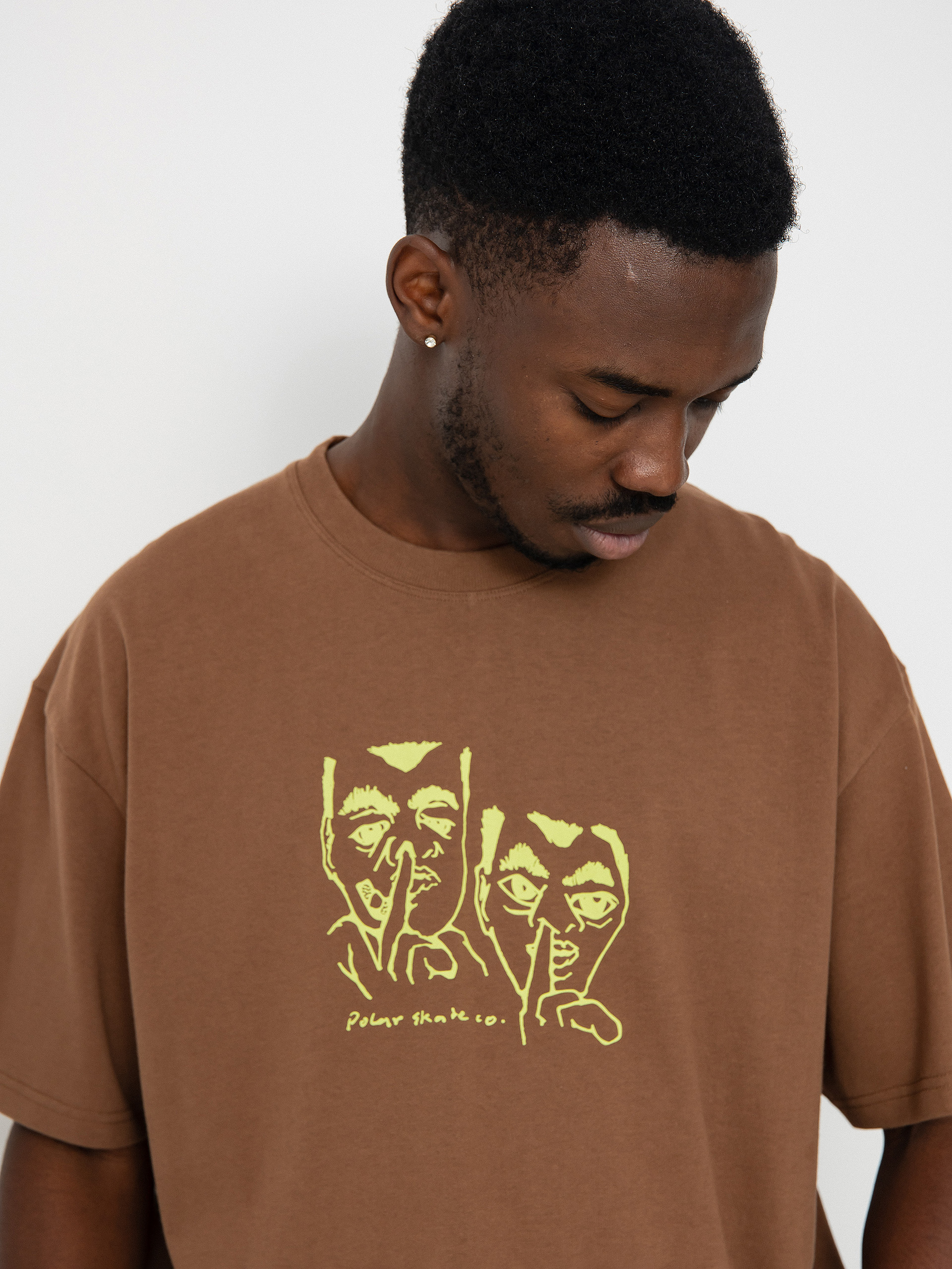 Polar Skate Boogers Póló (walnut)