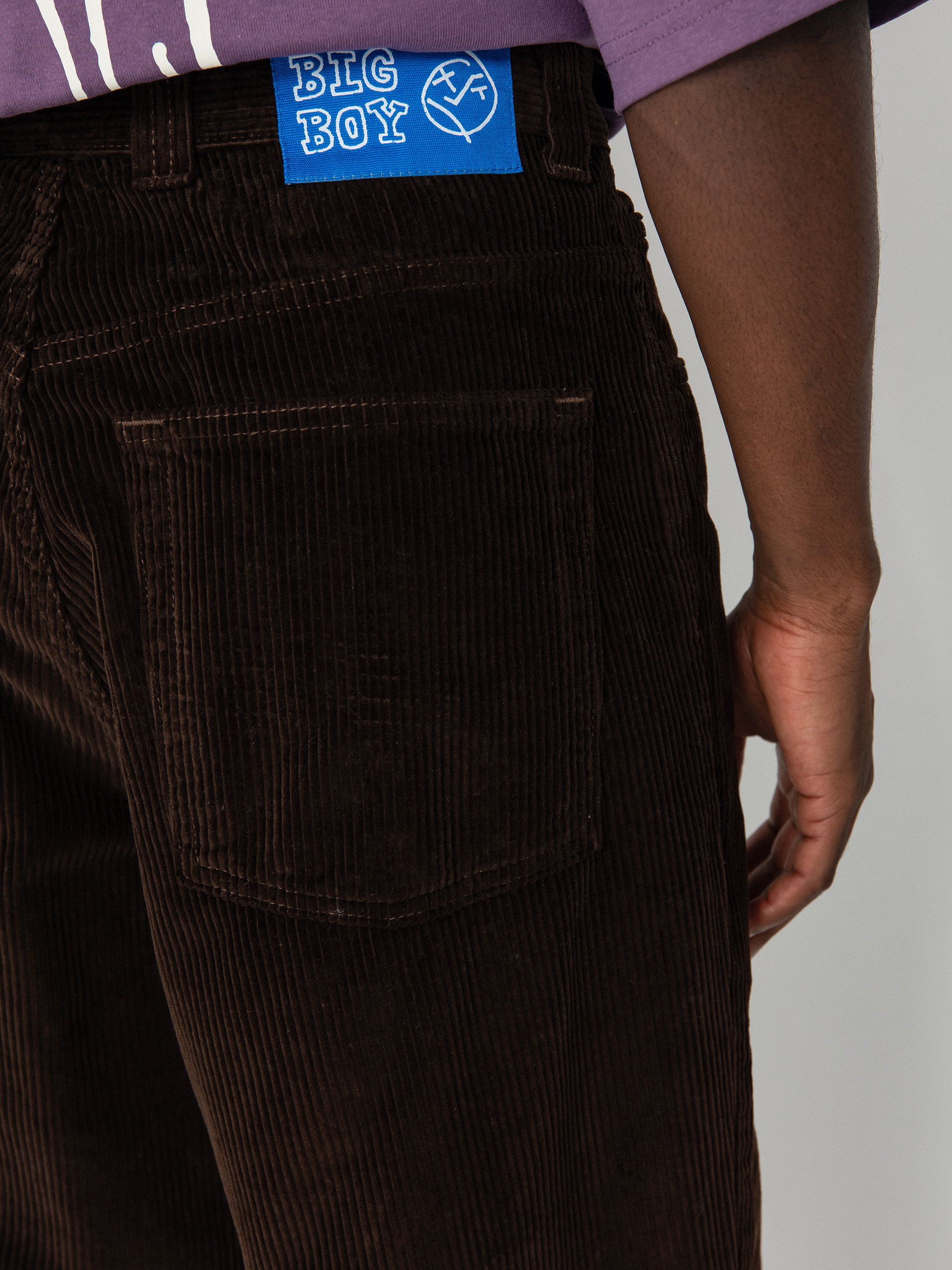 Polar Skate Big Boy Cord Kisnadrág (chocolate)