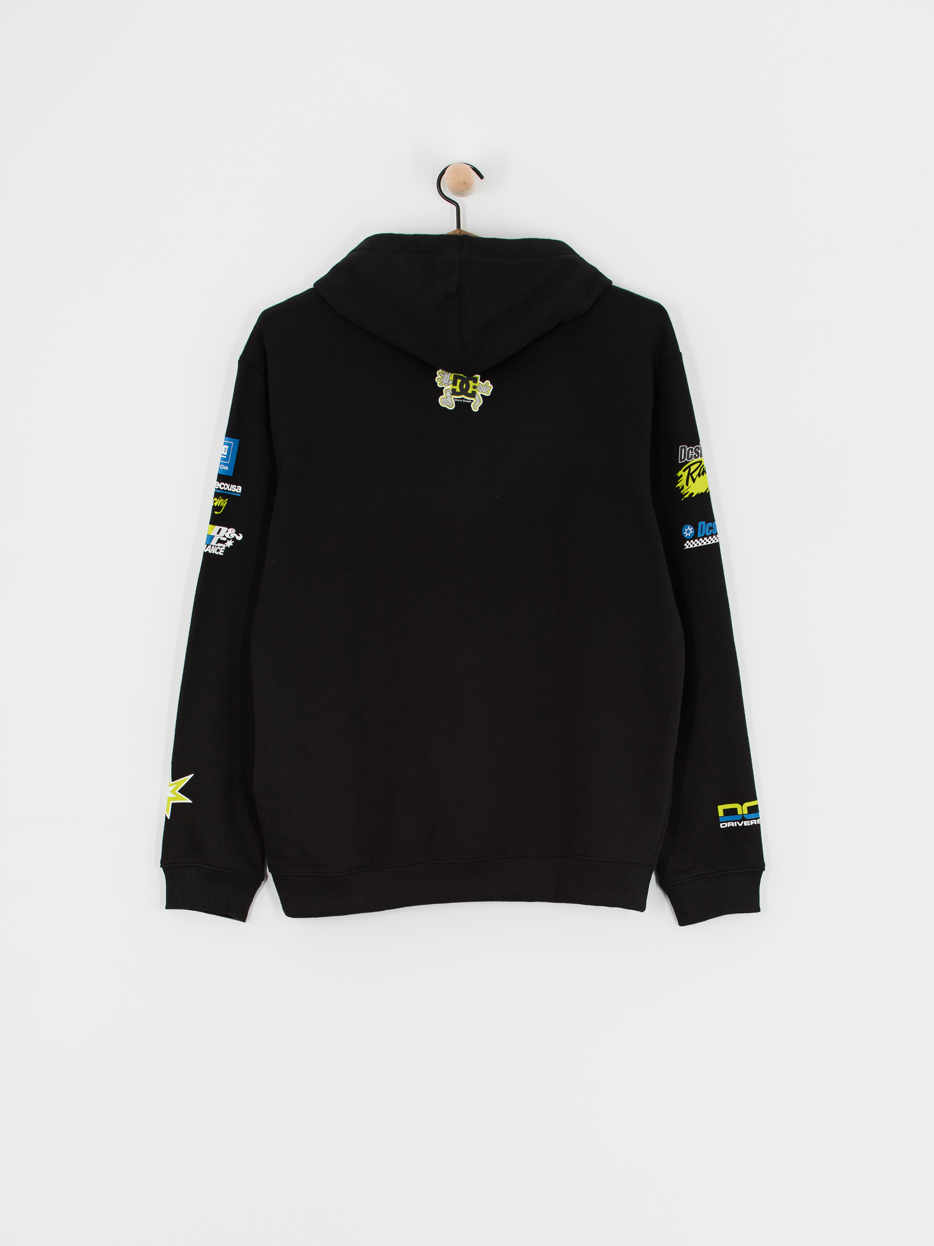 DC Racing HD Kapucnis pulóver (black)