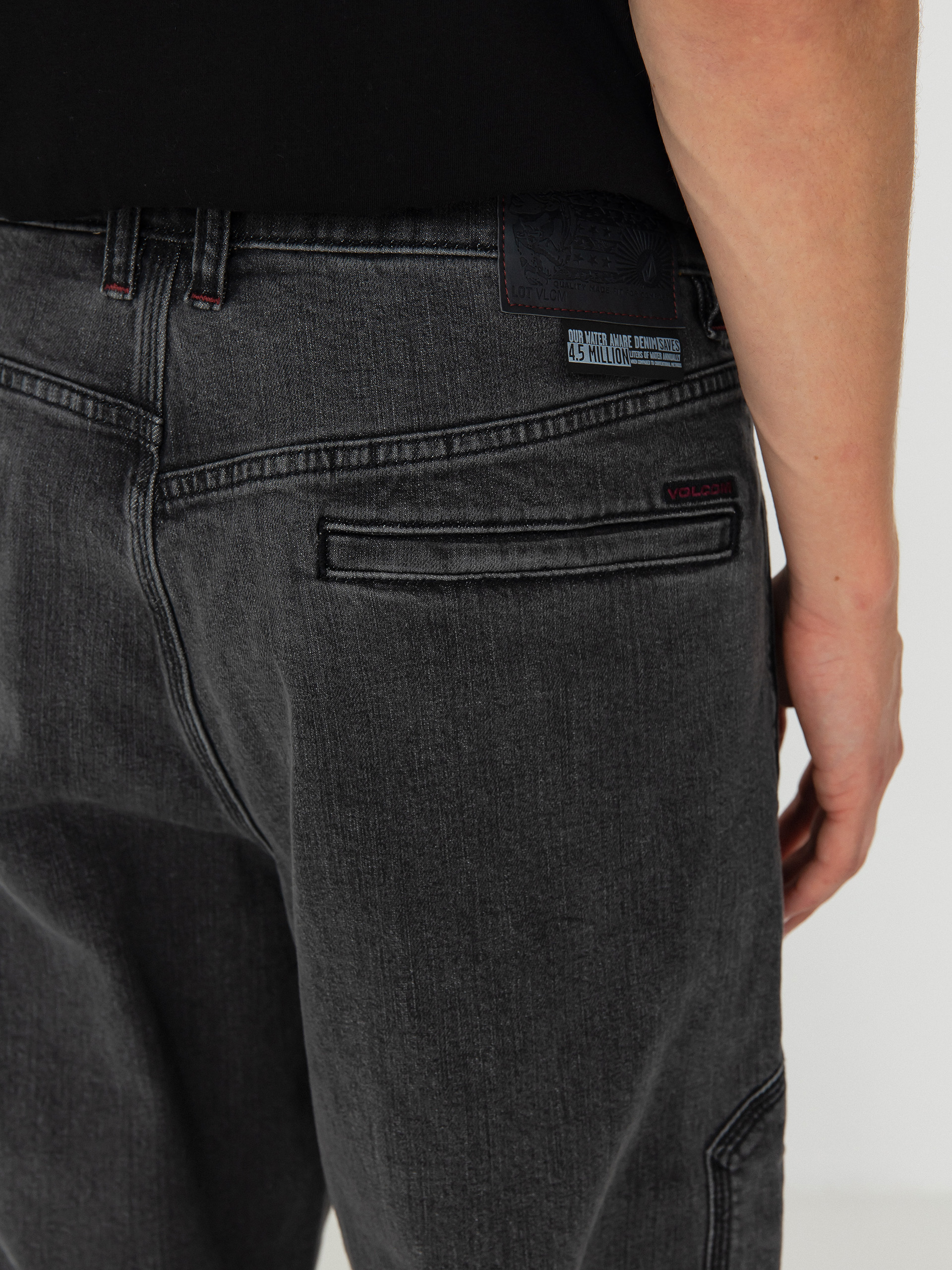 Kisnadrág Volcom Skate Vitals Remy S Denim (neutral grey)