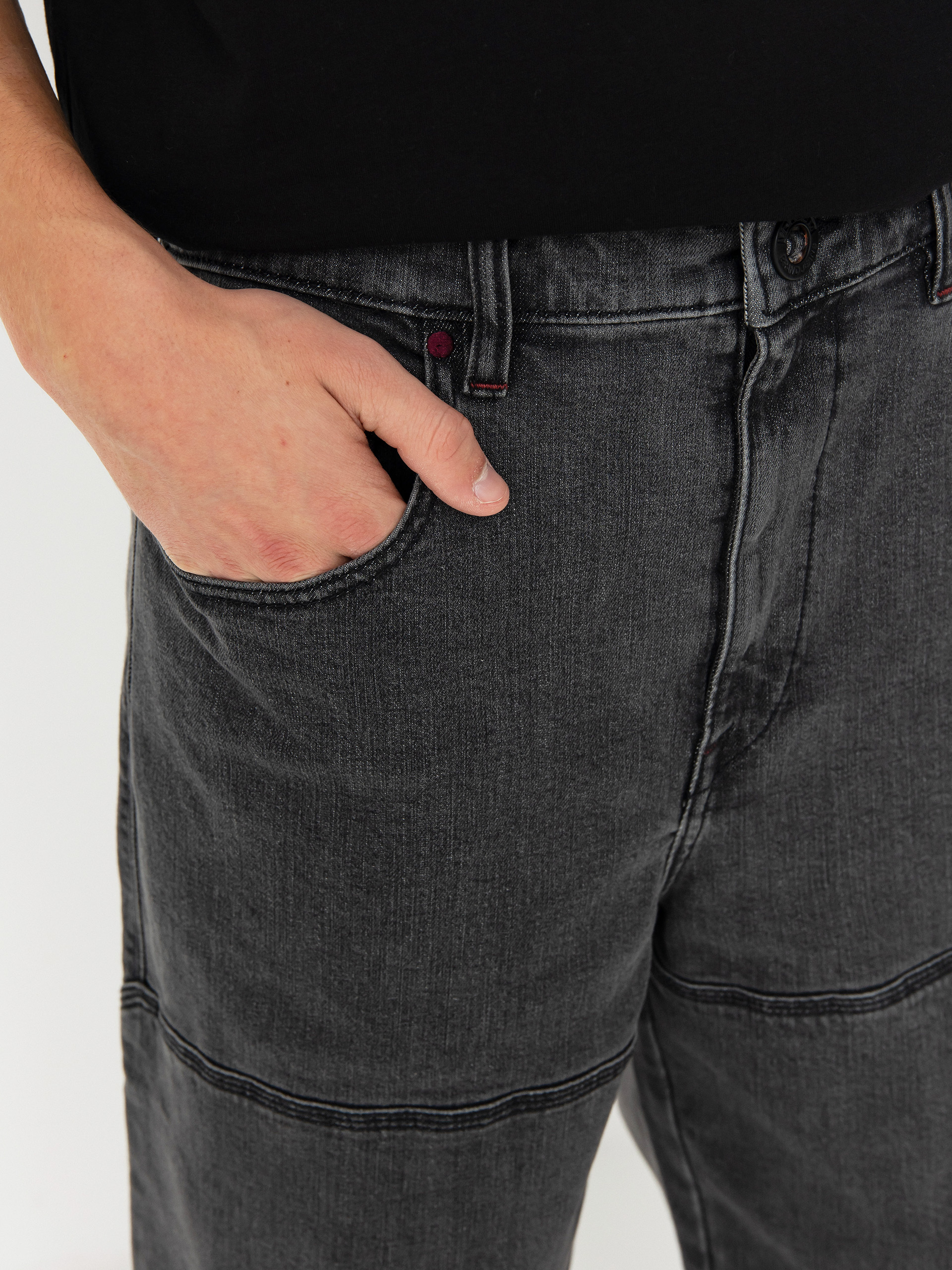 Kisnadrág Volcom Skate Vitals Remy S Denim (neutral grey)