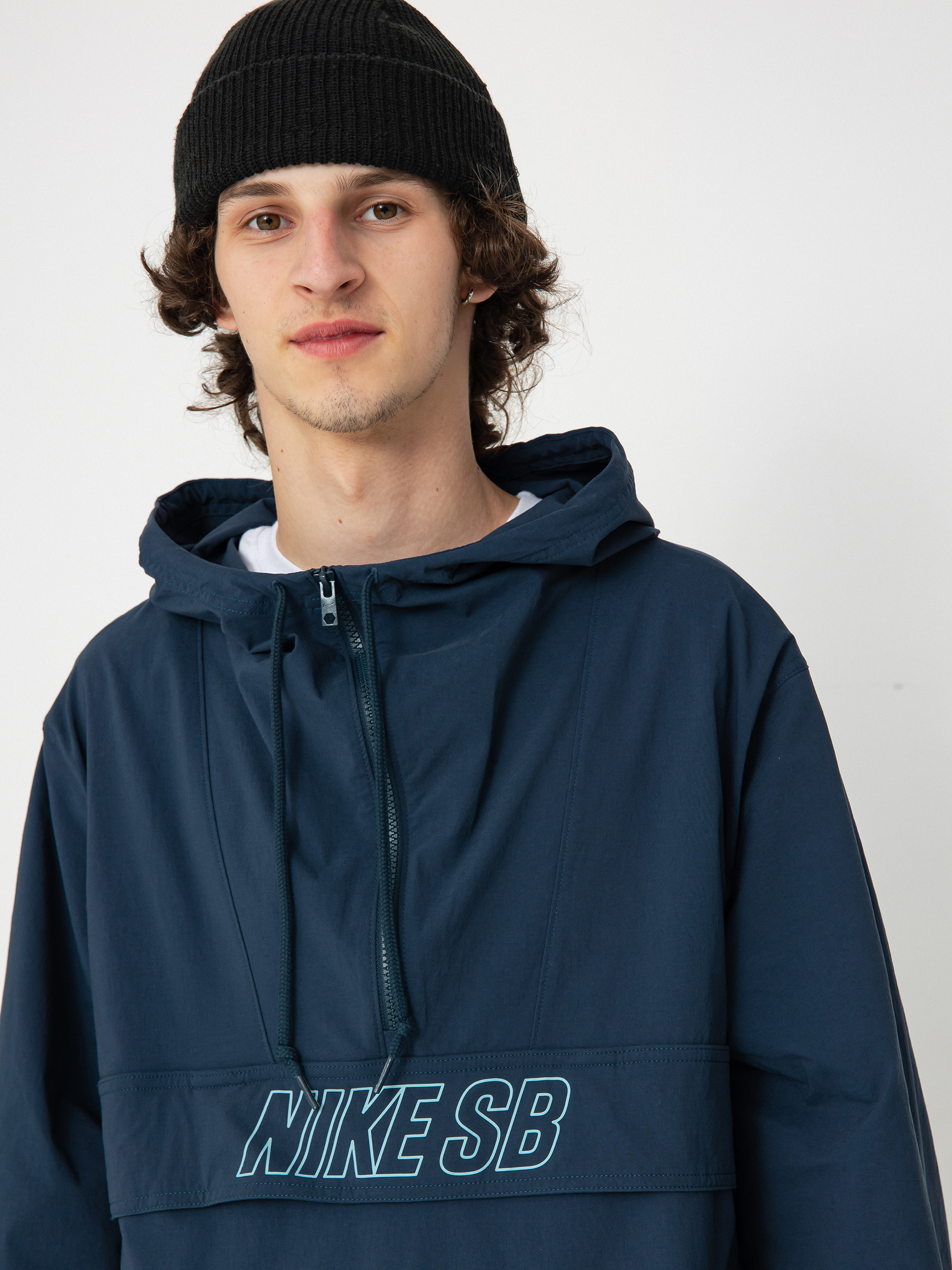 Nike SB Anorak Dzseki (armory navy/denim turq)