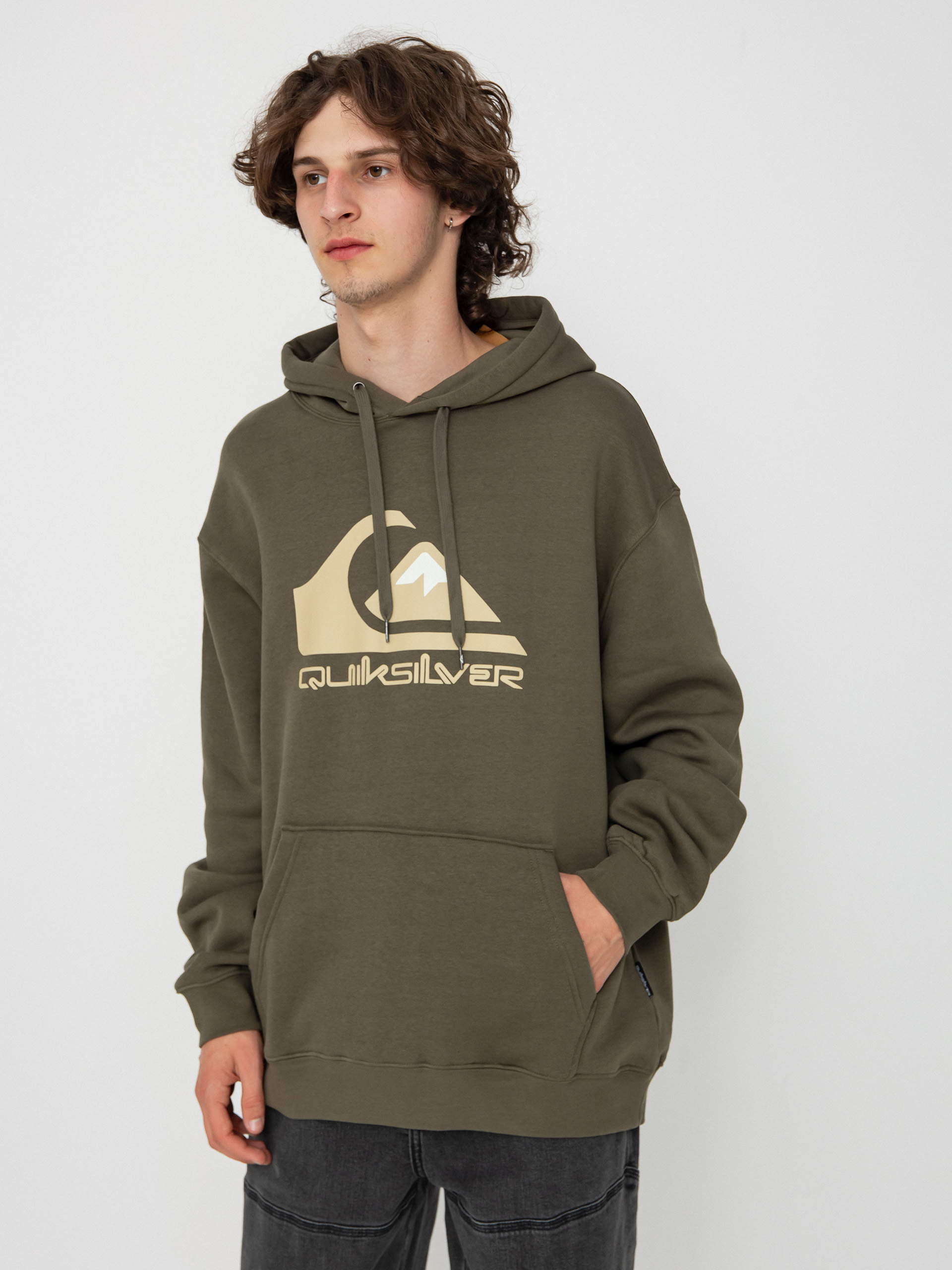 Quiksilver Big Logo HD Kapucnis pulóver (grape leaf)