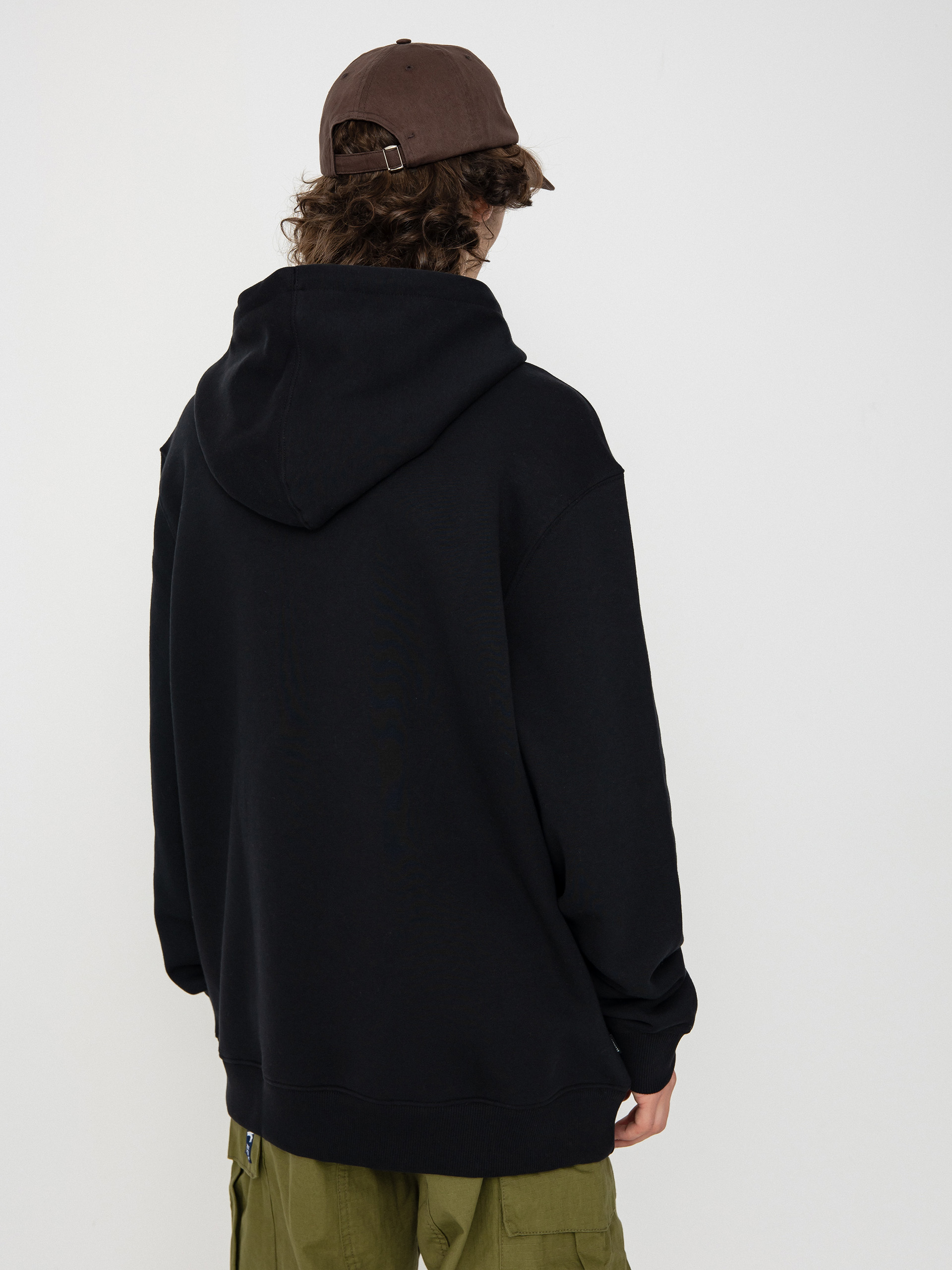 Element Skateboard Co HD Kapucnis pulóver (flint black)