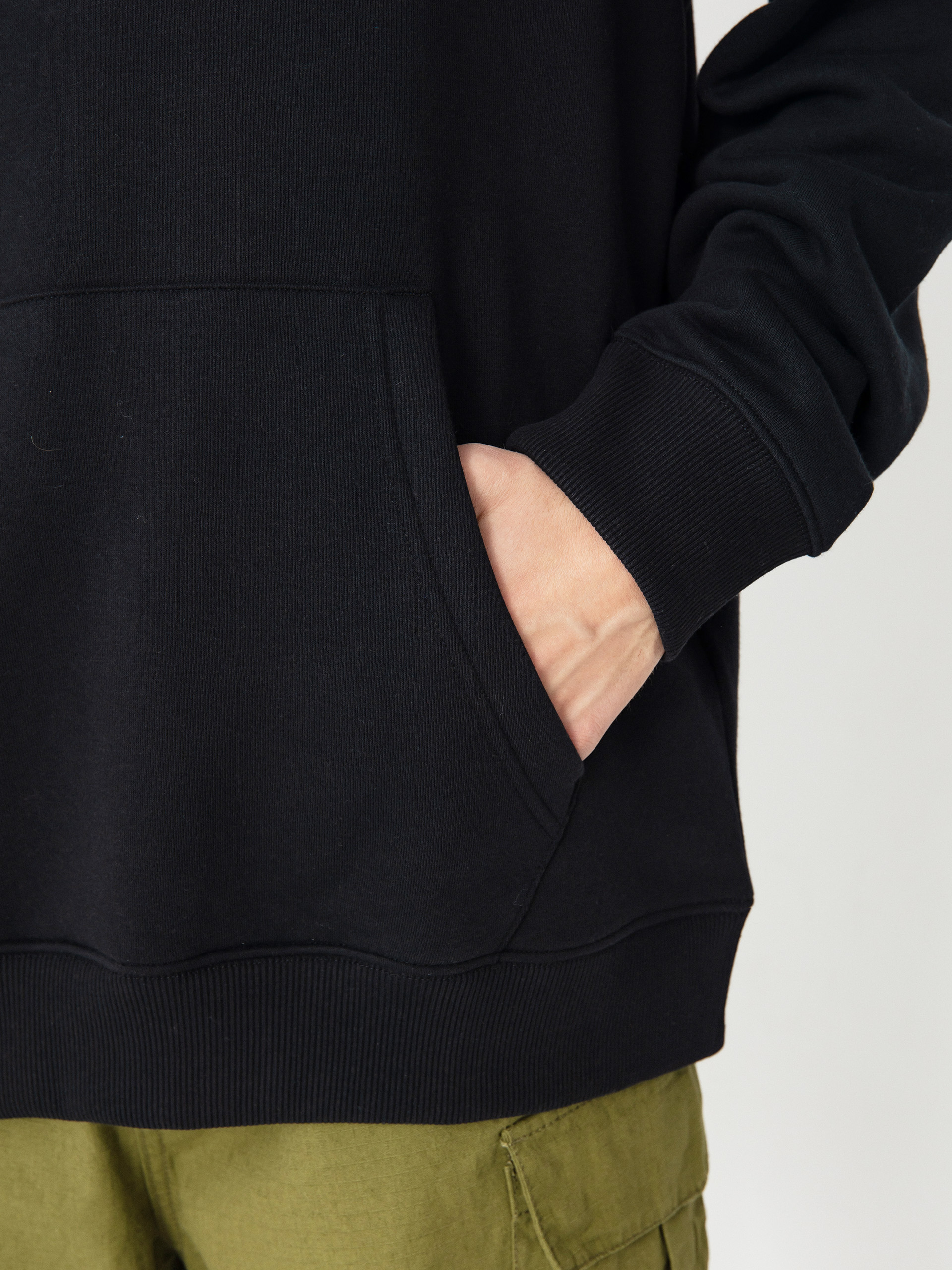 Element Skateboard Co HD Kapucnis pulóver (flint black)