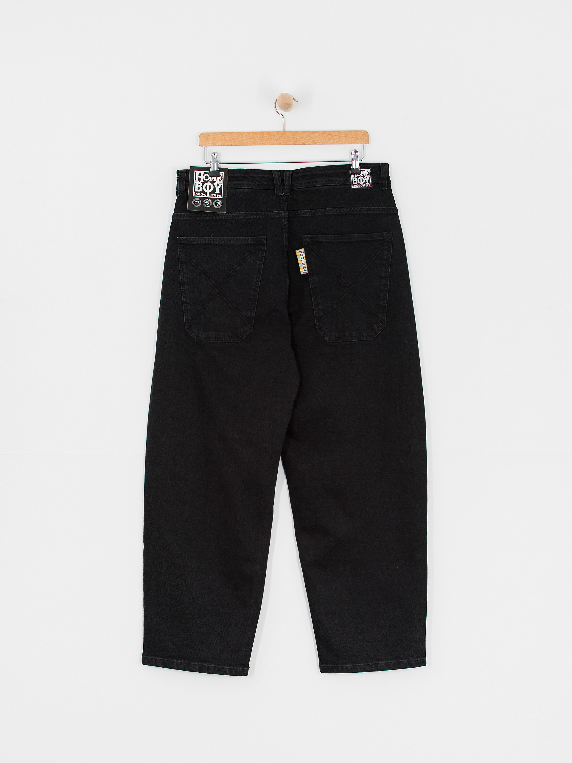Homeboy X Tra Monster Denim Kisnadrág (washed black)
