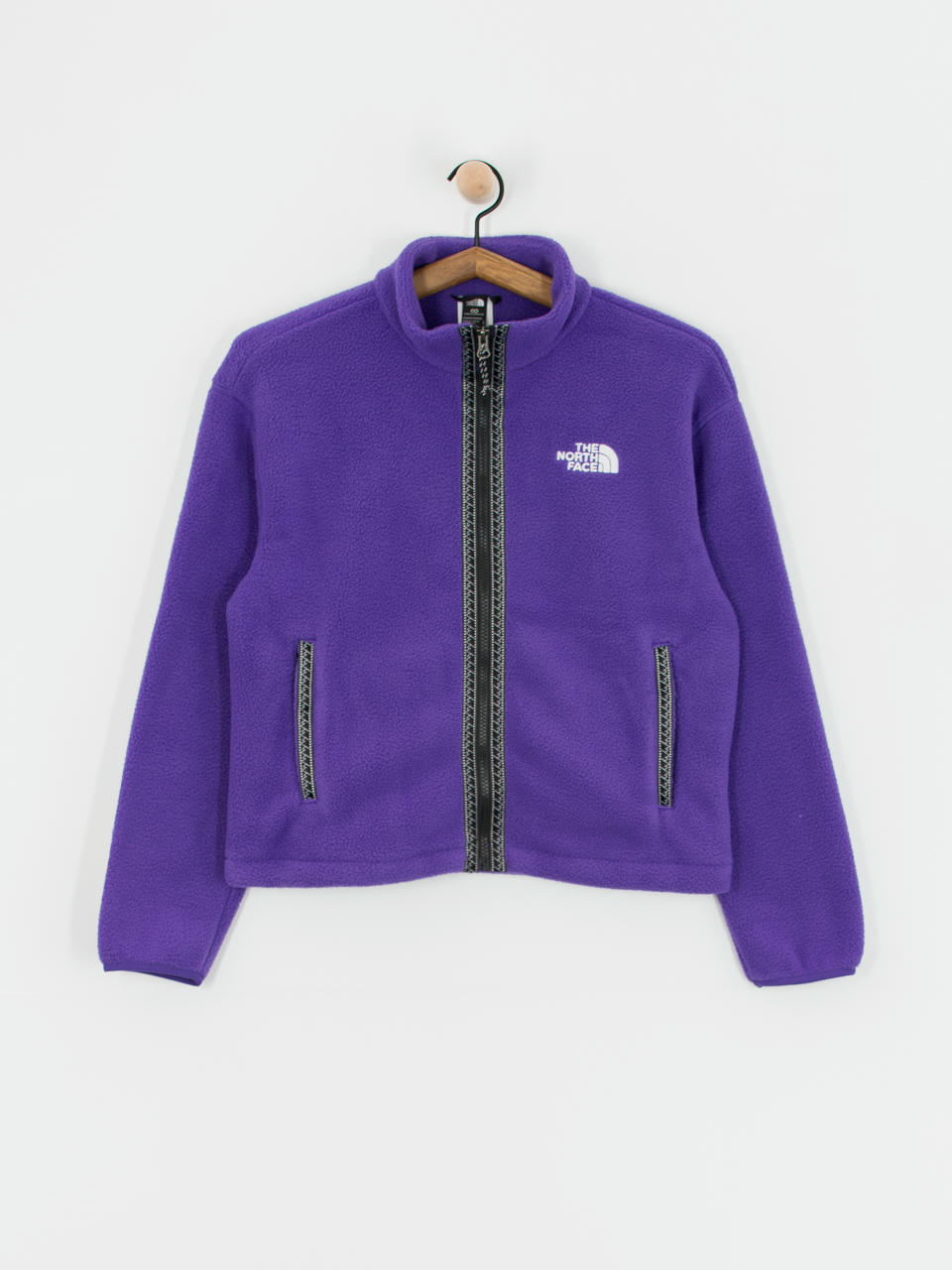 Női Polár pulóver The North Face Tnf Fleeski FZ (peak purple)