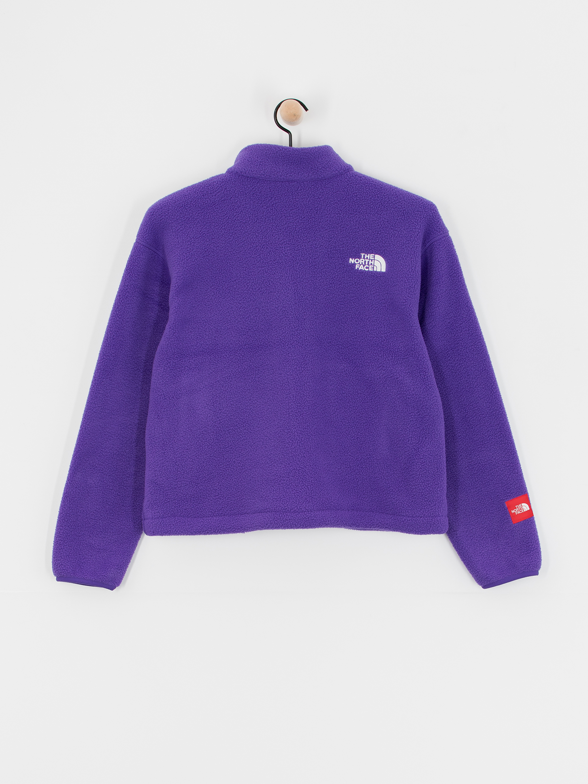 Női Polár pulóver The North Face Tnf Fleeski FZ (peak purple)