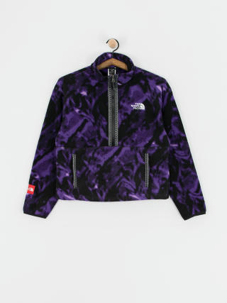 Polár pulóver The North Face Tnf Fleeski 1/4 Zip Wmn (peak purple 3d summit m)