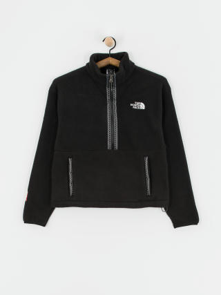 Polár pulóver The North Face Tnf Fleeski 1/4 Zip Wmn (tnf black)