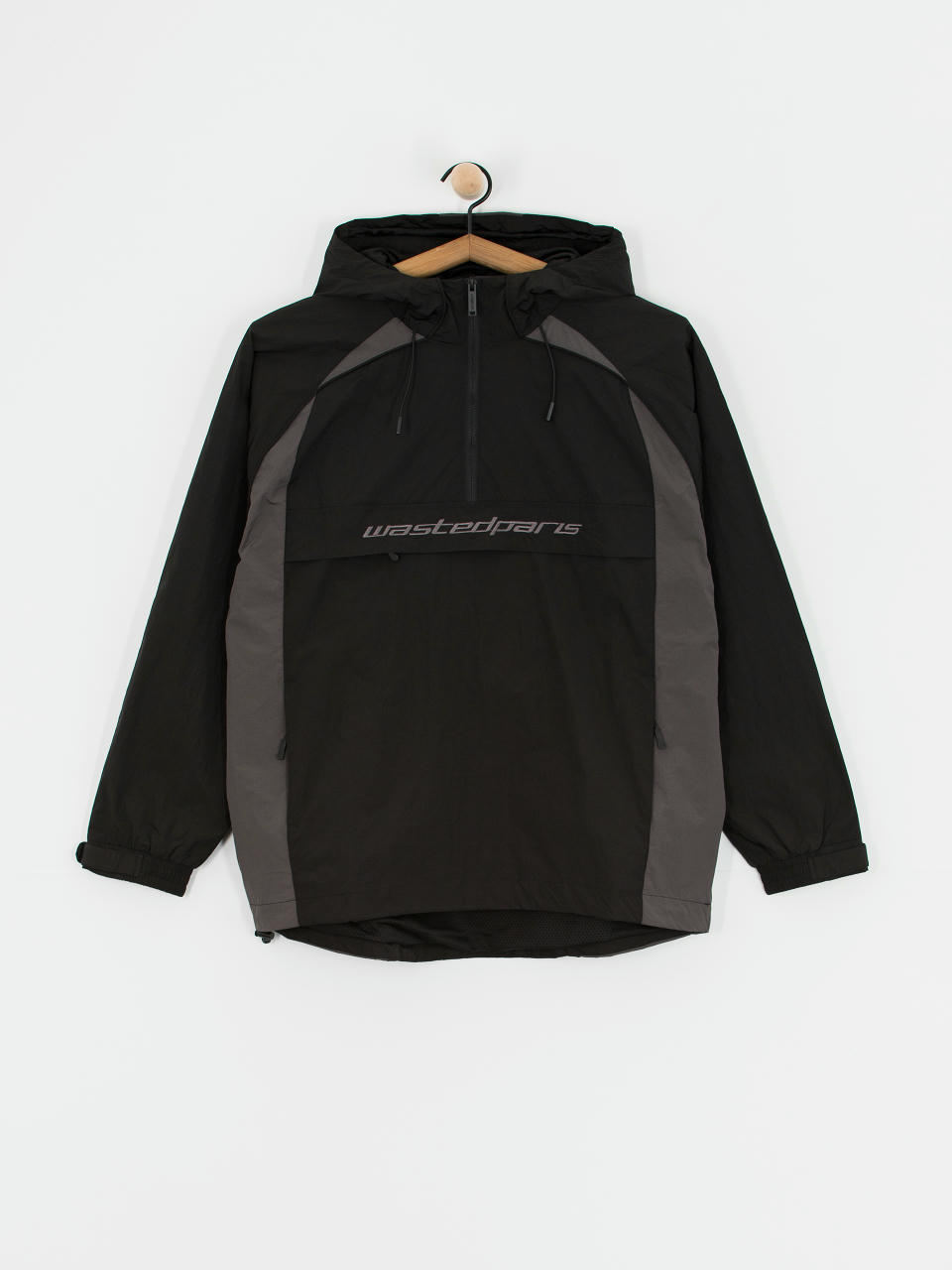 Dzseki Wasted Paris Arena Windbreaker (black/charcoal)