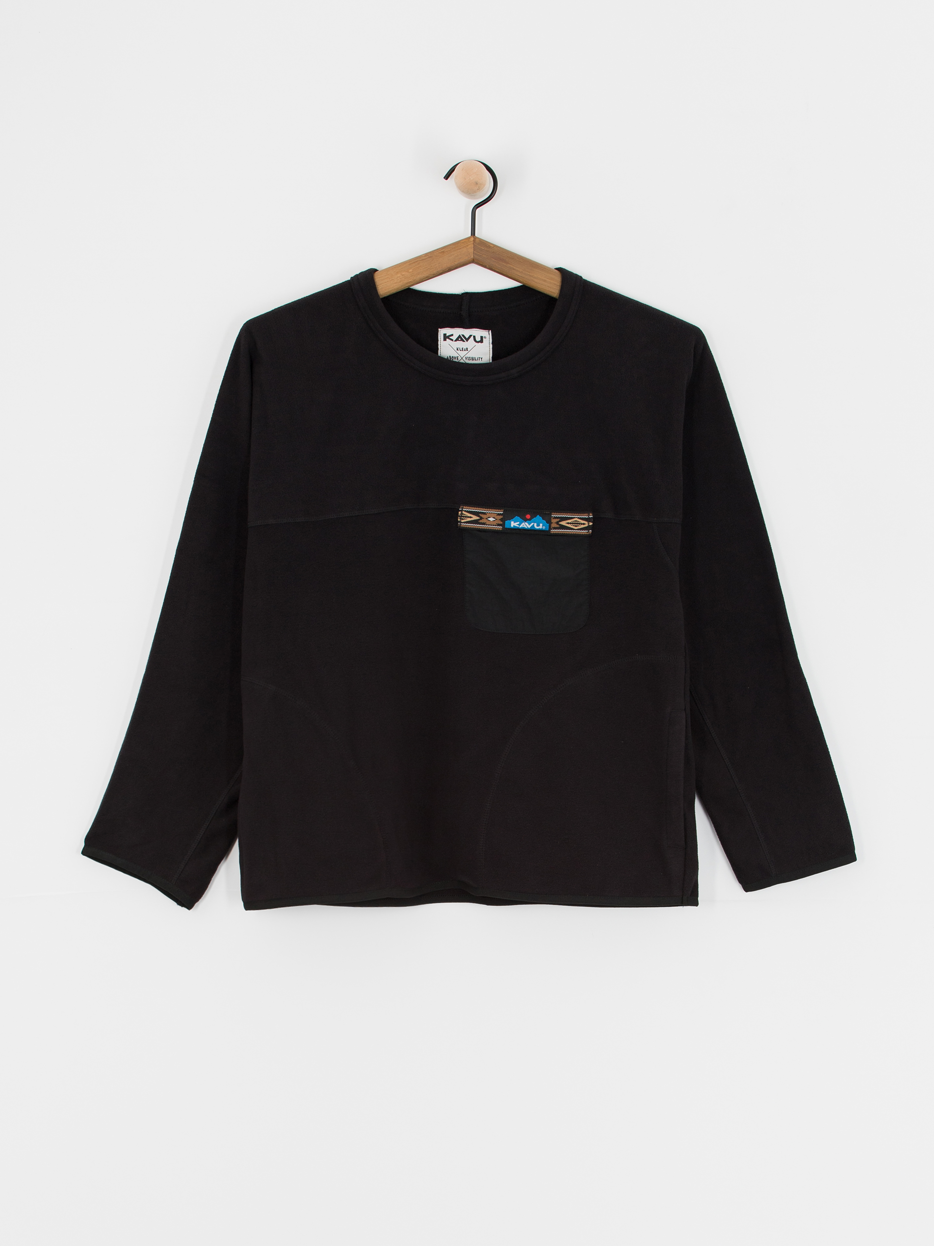 Férfi Kavu Kelowna Polár pulóver (black)