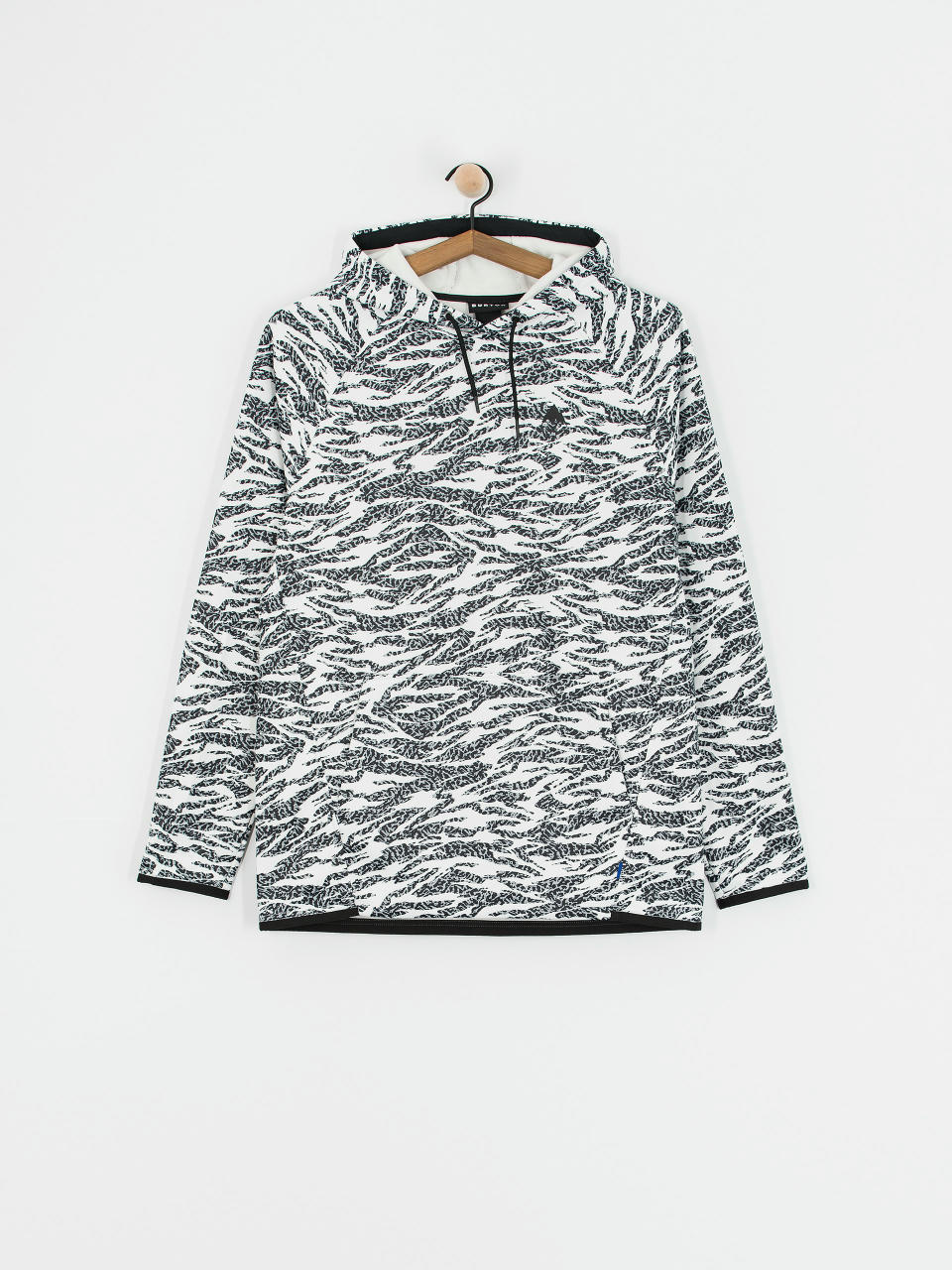 Férfi Thermo pulóver Burton Crown Weatherproof HD (zebra camo)