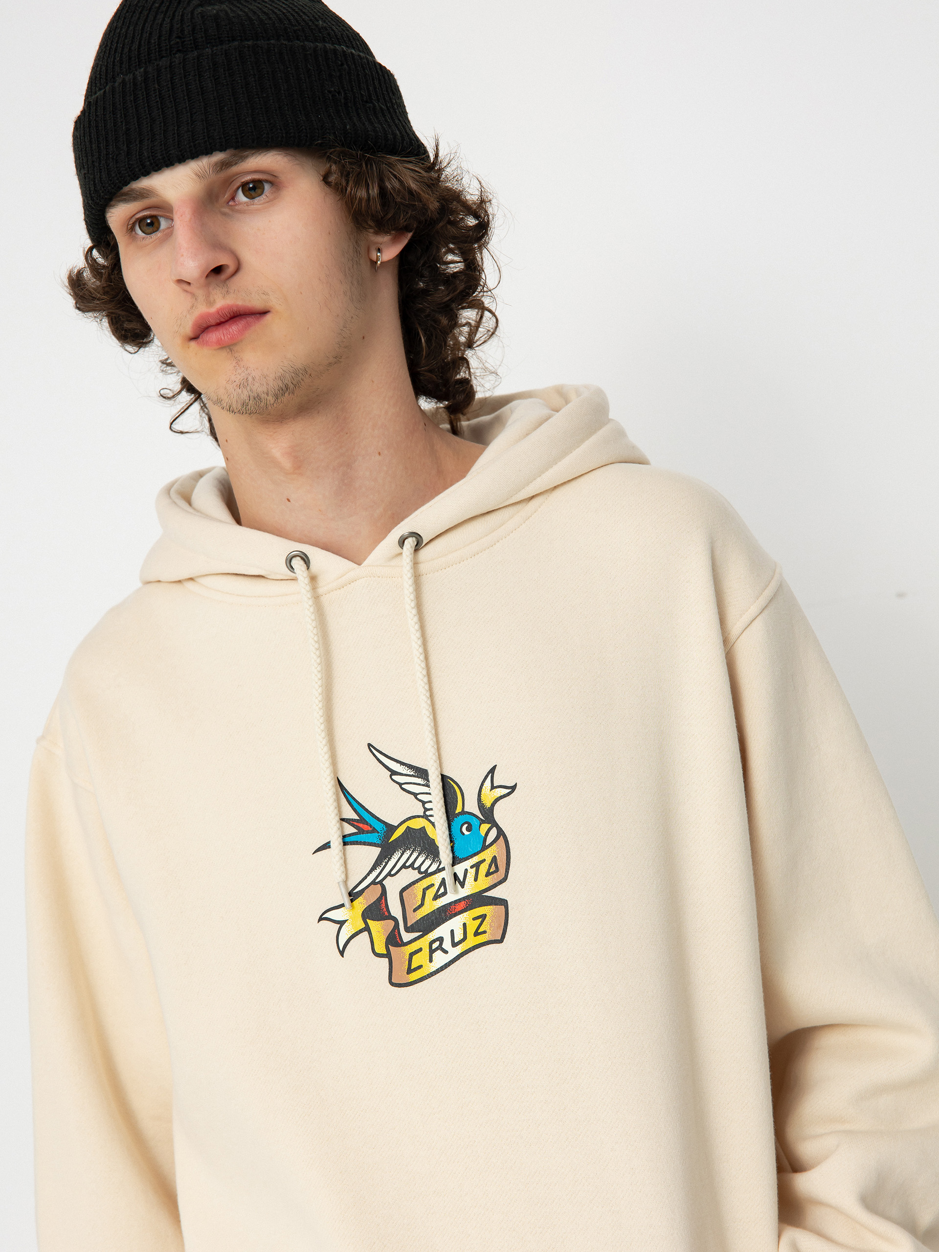 Pulóver Santa Cruz Sommer Sparrow Front (chalk)