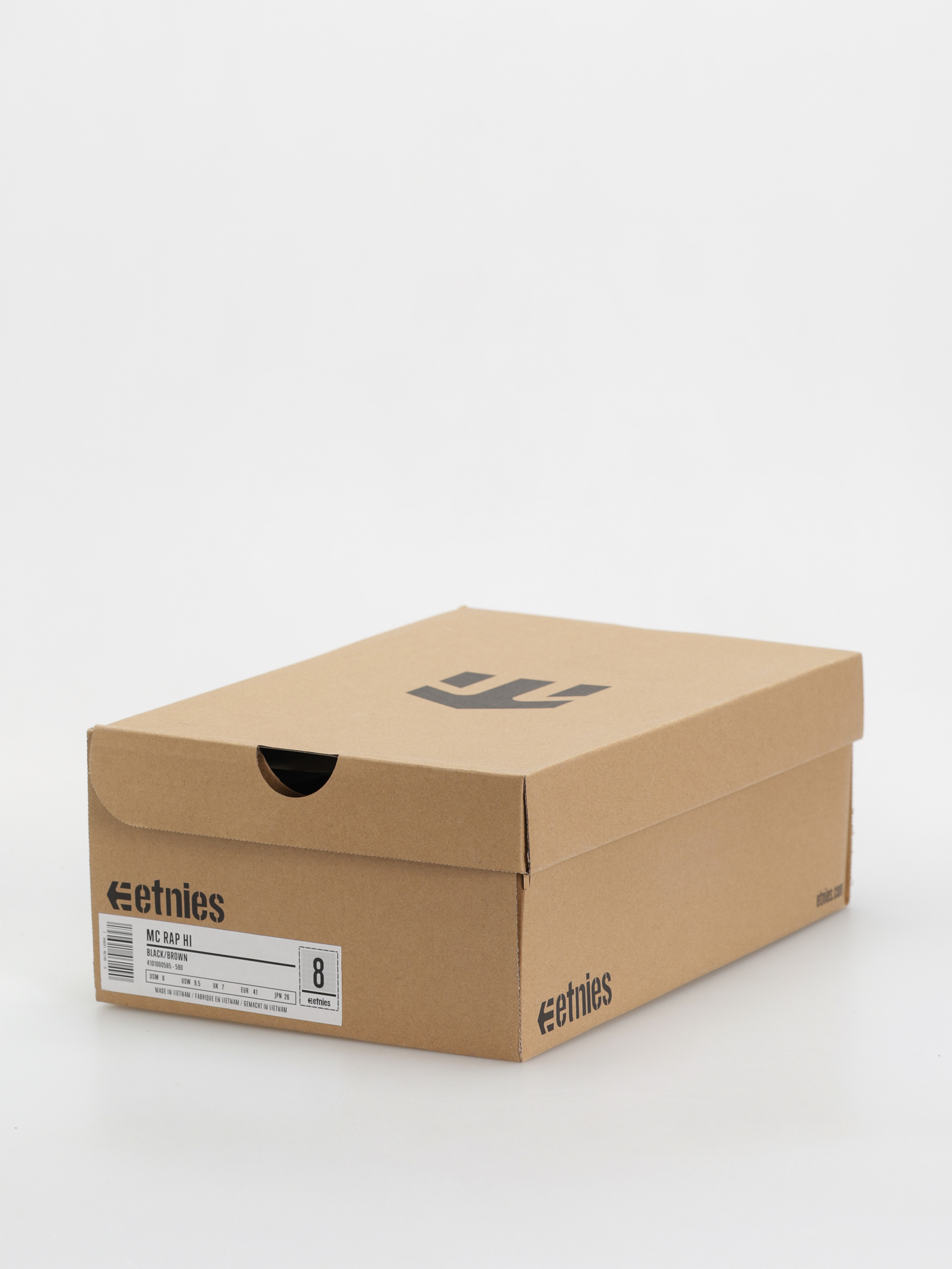 Etnies Mc Rap Hi Cipők (black/brown)