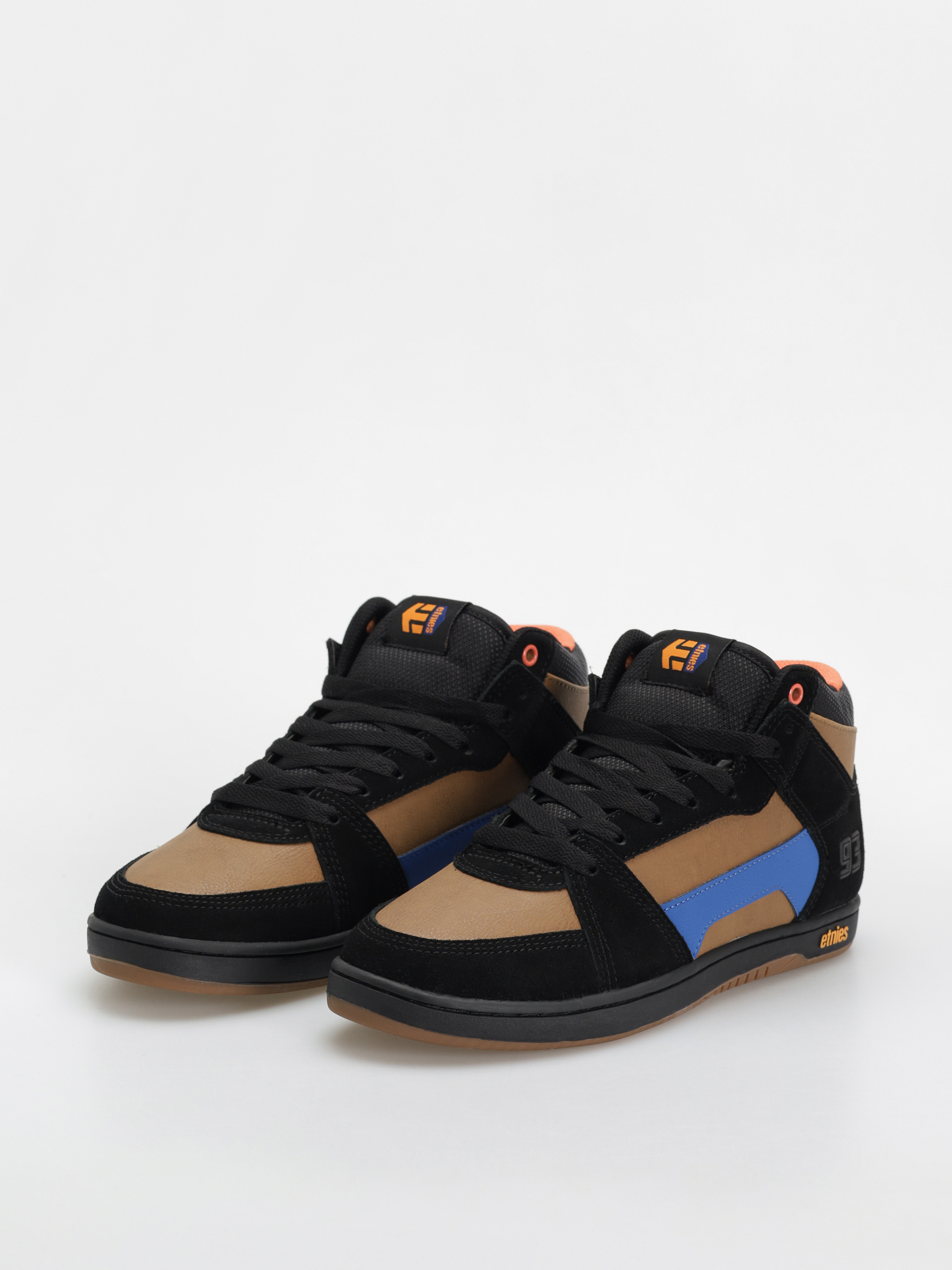 Etnies Mc Rap Hi Cipők (black/brown)