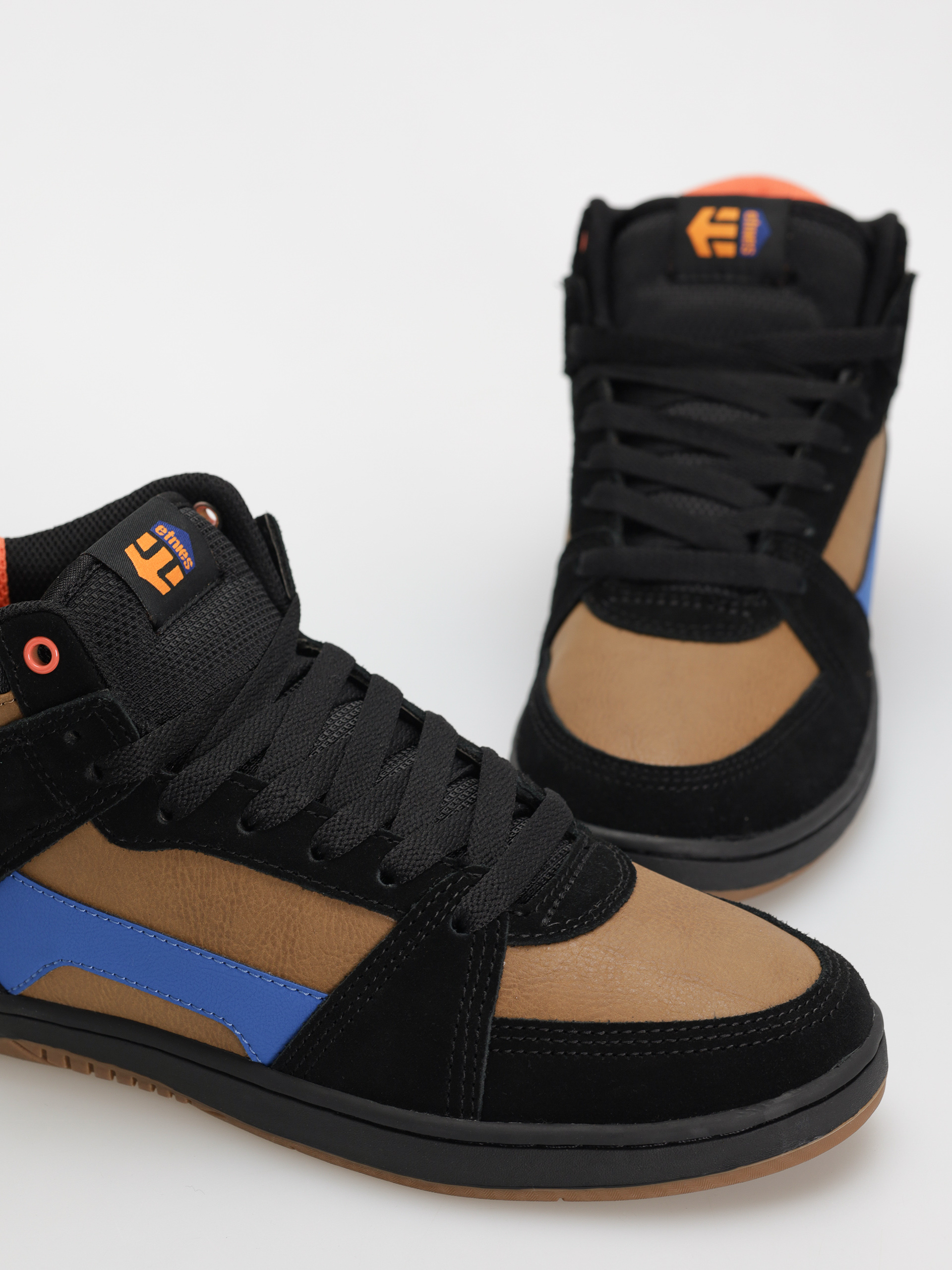Etnies Mc Rap Hi Cipők (black/brown)