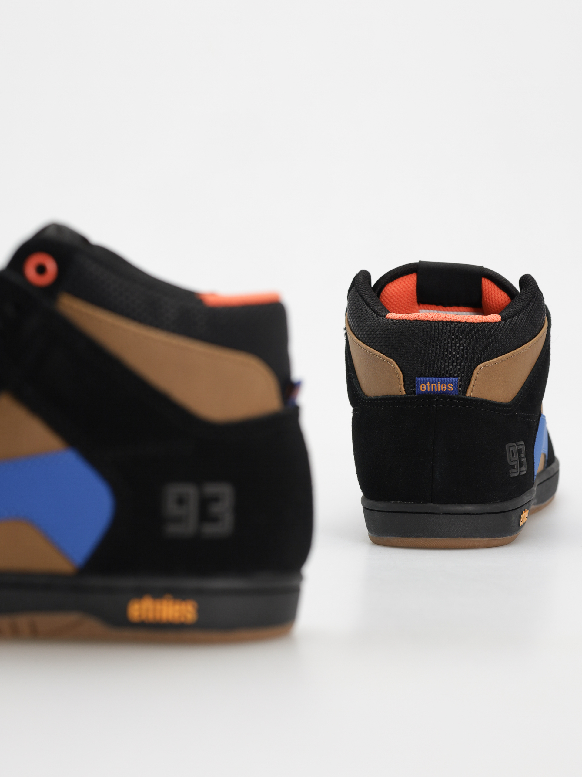 Etnies Mc Rap Hi Cipők (black/brown)