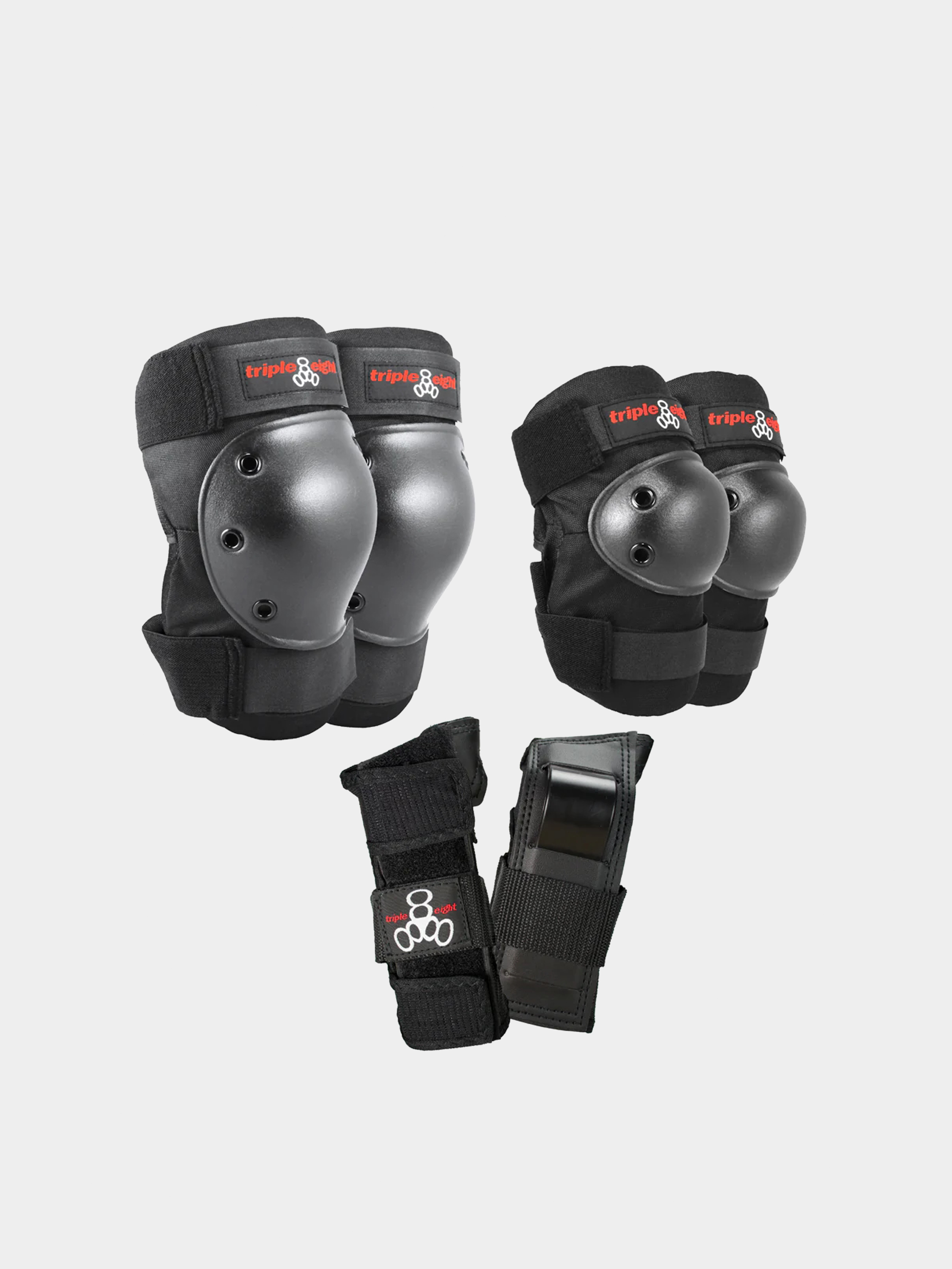 Triple Eight Saver Series 3 Pack Védőfelszerelés (black)