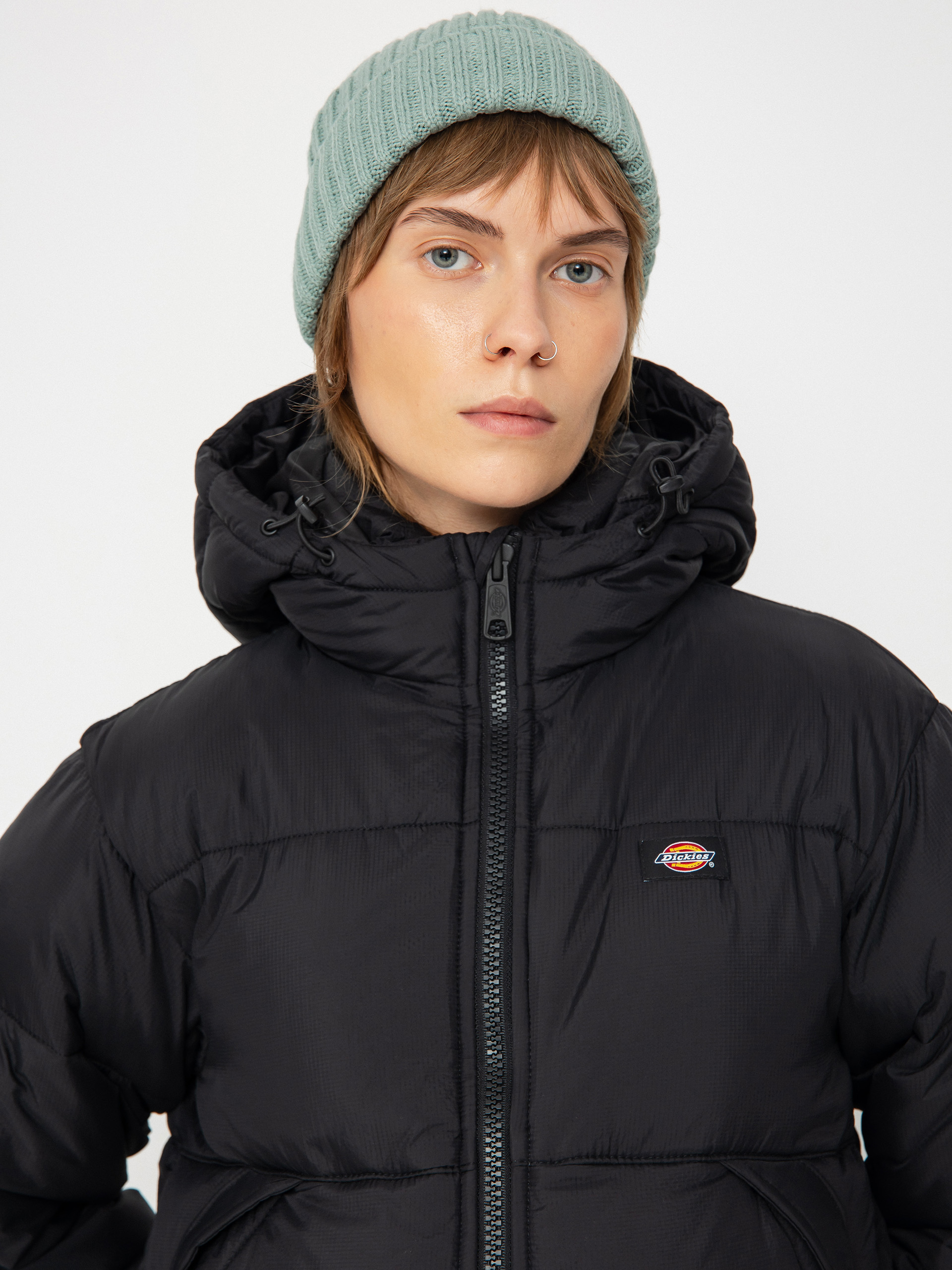 Dickies Alatna Long Wmn Dzseki (black)