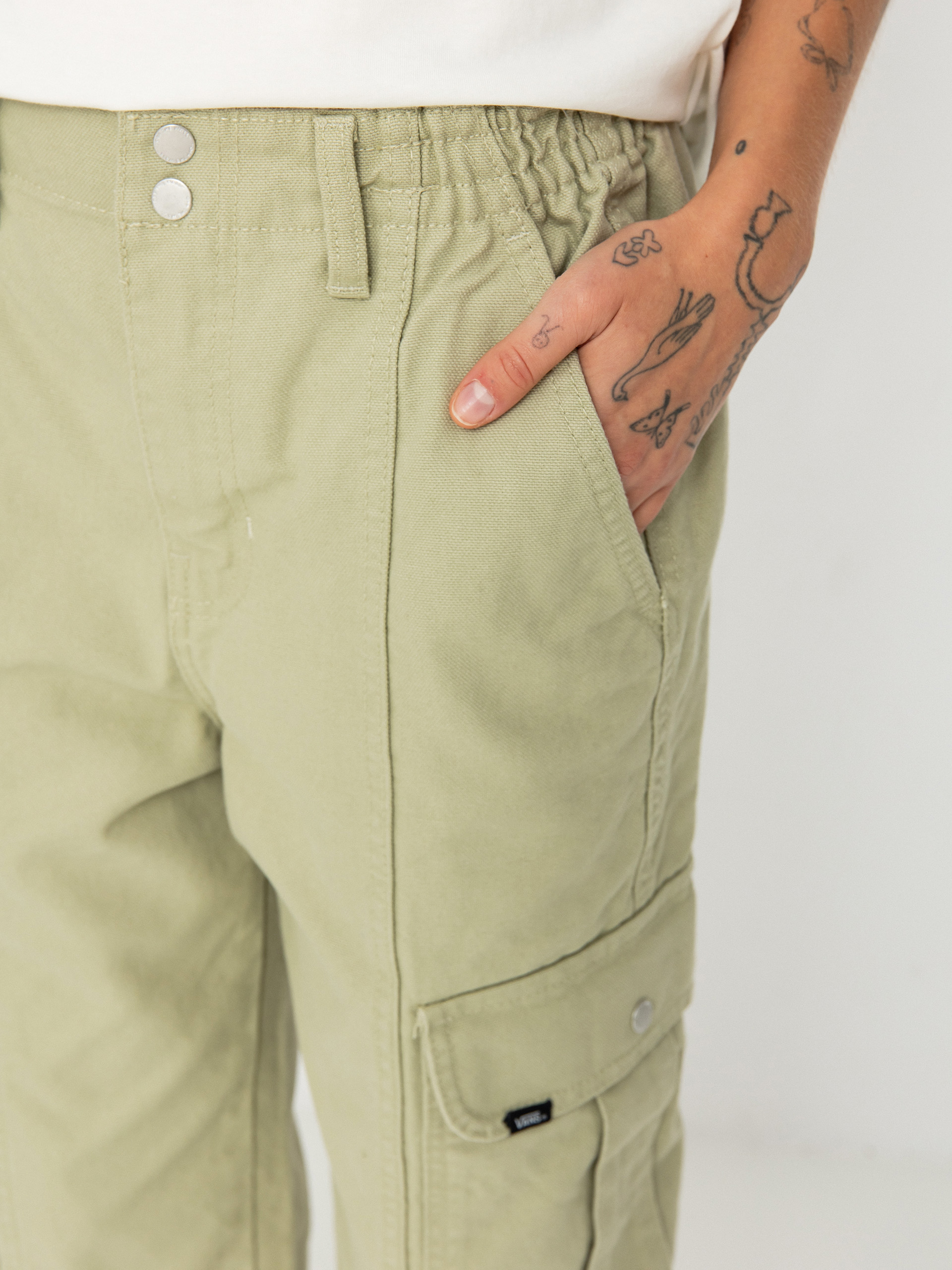 Vans Sidewalk Wmn Kisnadrág (elm)