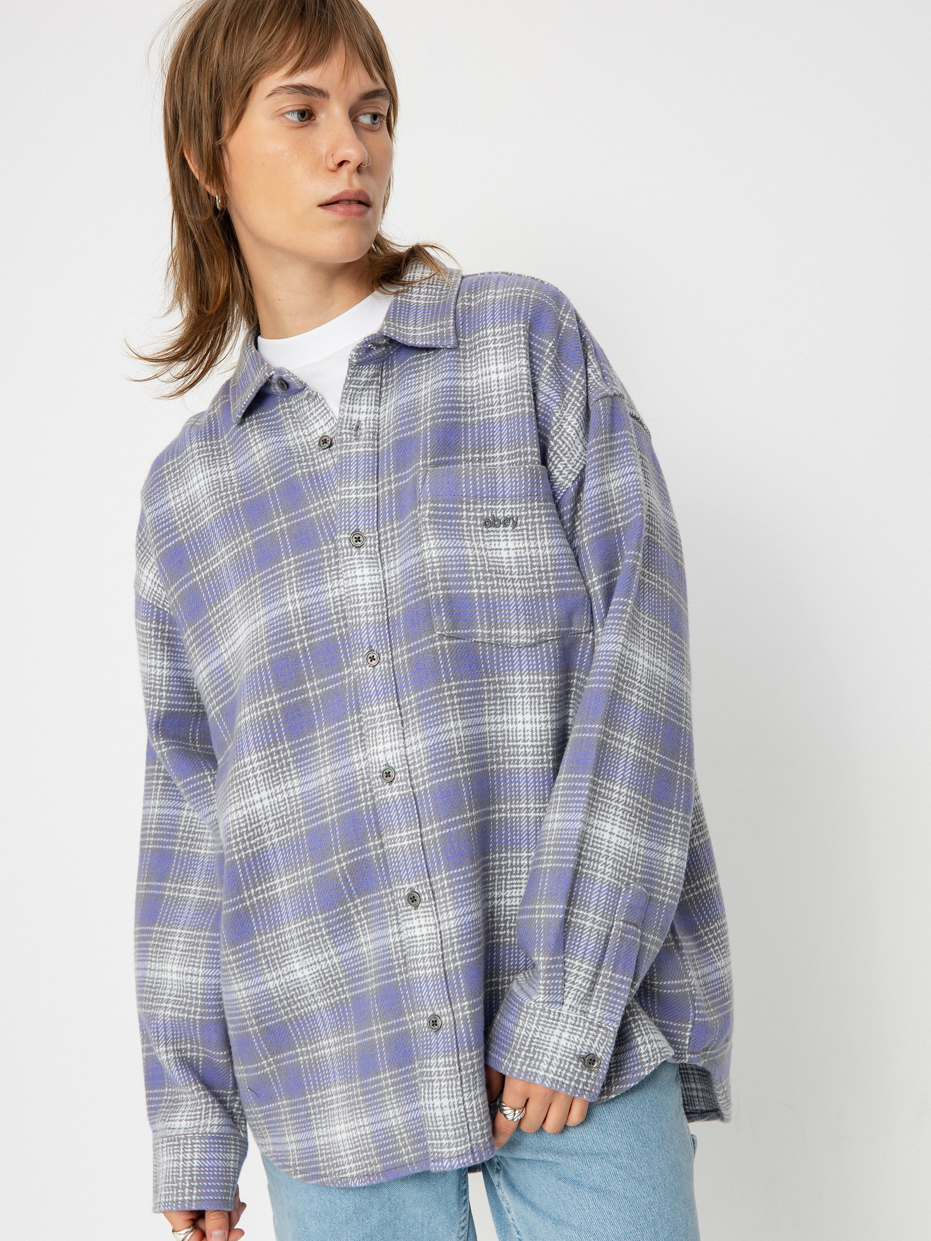 Ing OBEY Belmont Plaid Wmn (aster purple)