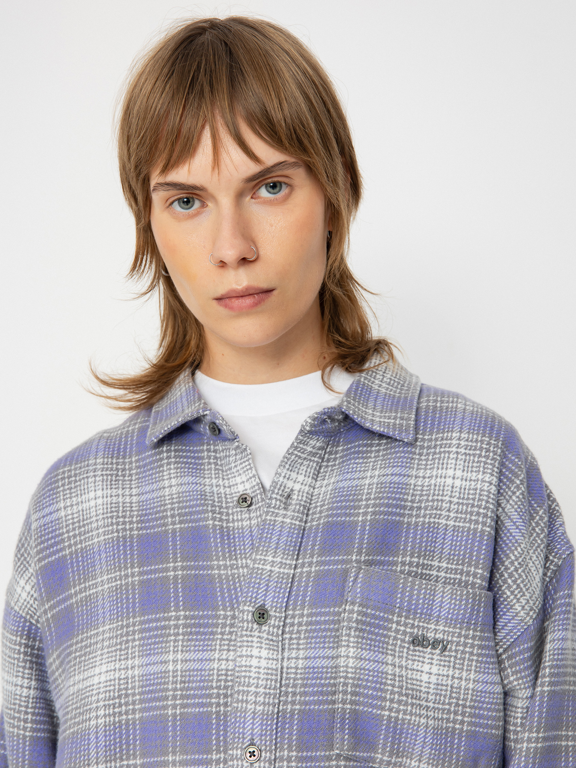 Ing OBEY Belmont Plaid Wmn (aster purple)