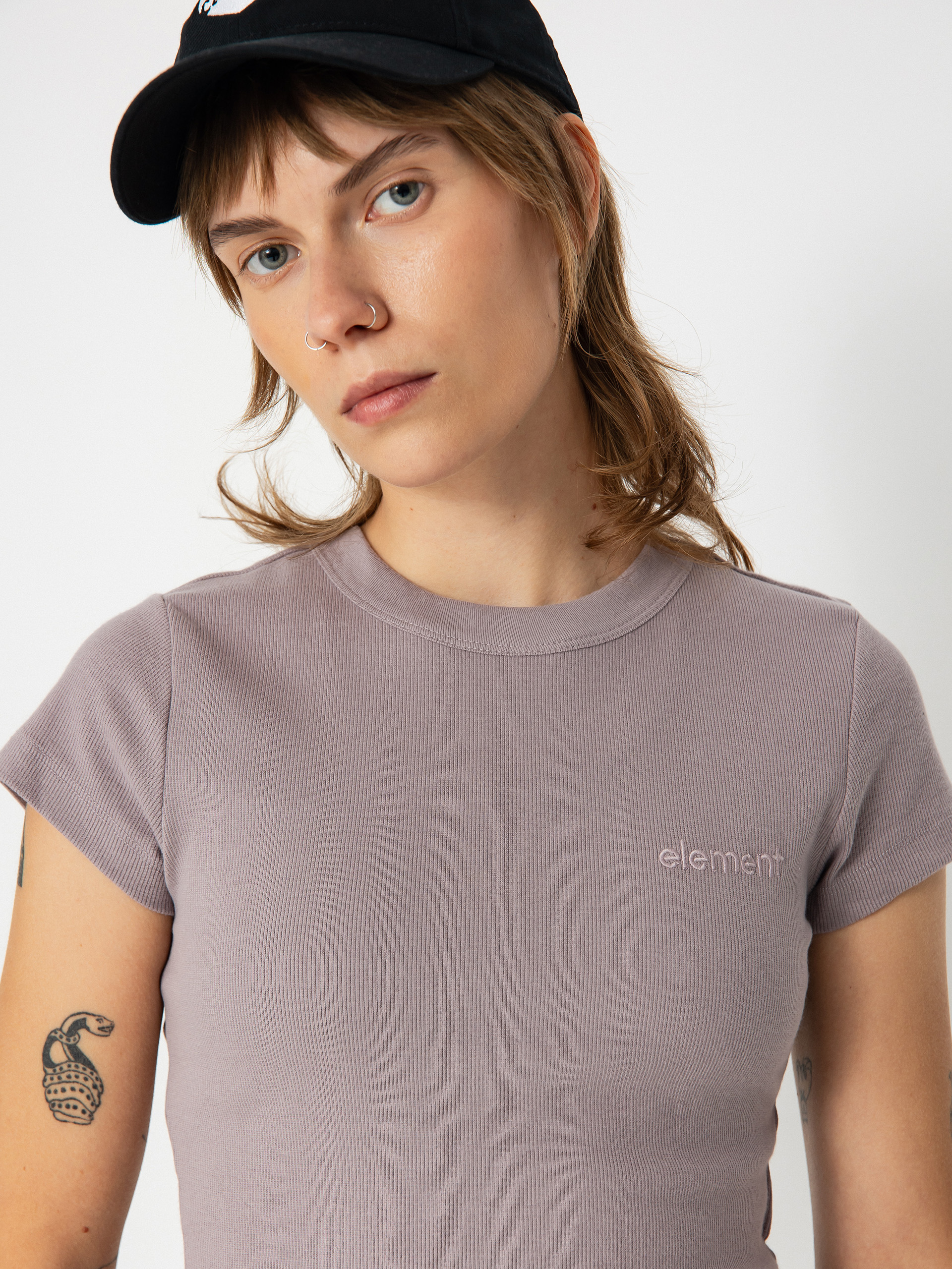 Element Yarnhill Wmn Hosszú ujjú felső (purple dove)