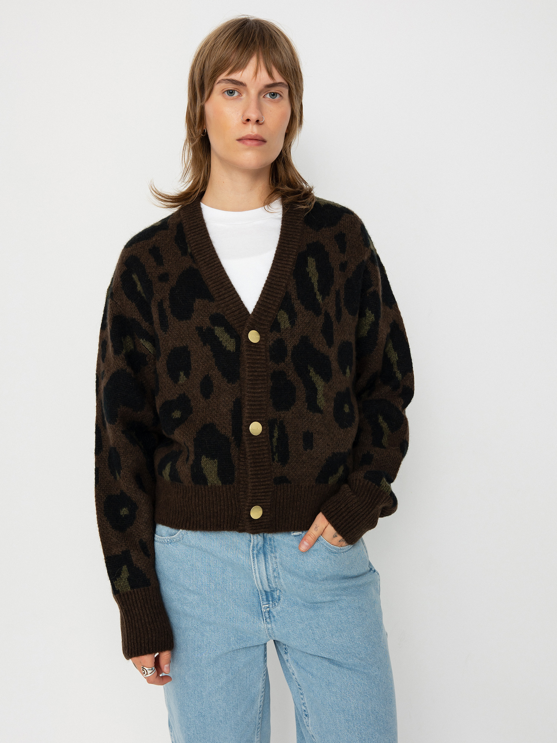 Pulóver Carhartt WIP Merton Cardigan Wmn
