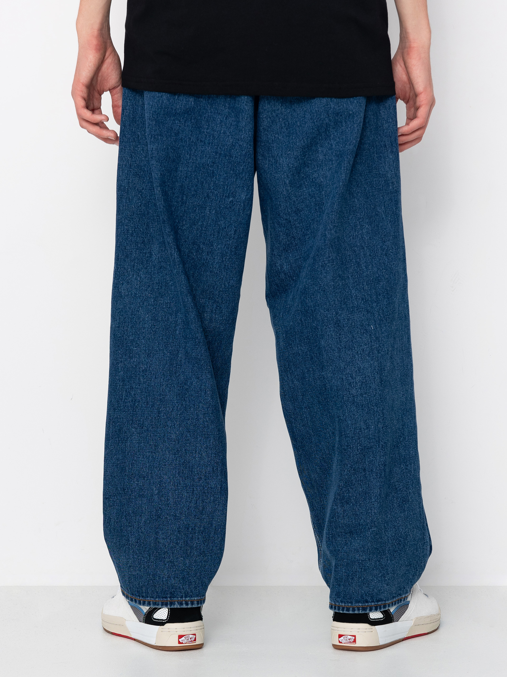 OBEY Bigwig Baggy Denim Kisnadrág (stone wash indigo)