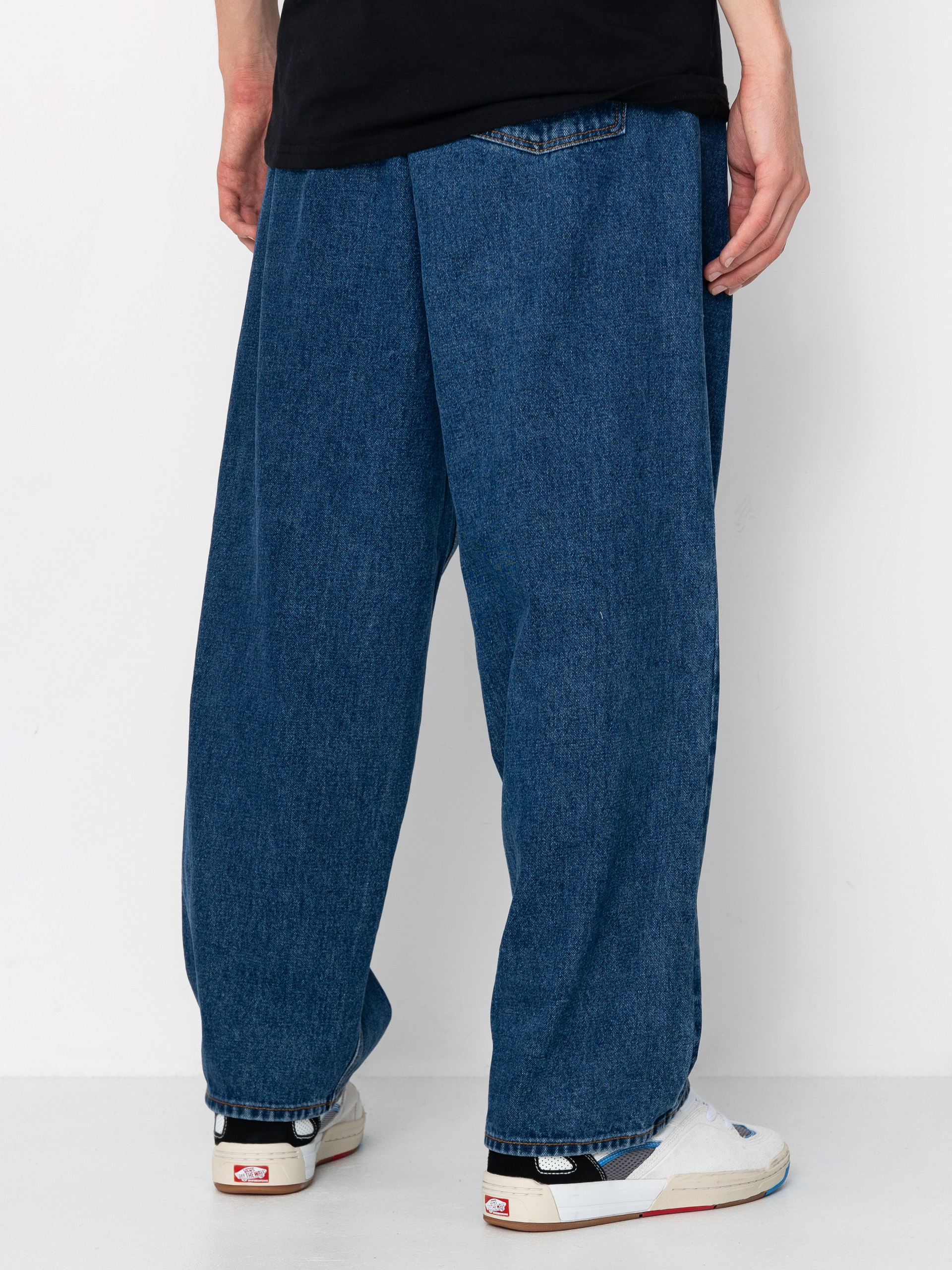 OBEY Bigwig Baggy Denim Kisnadrág (stone wash indigo)