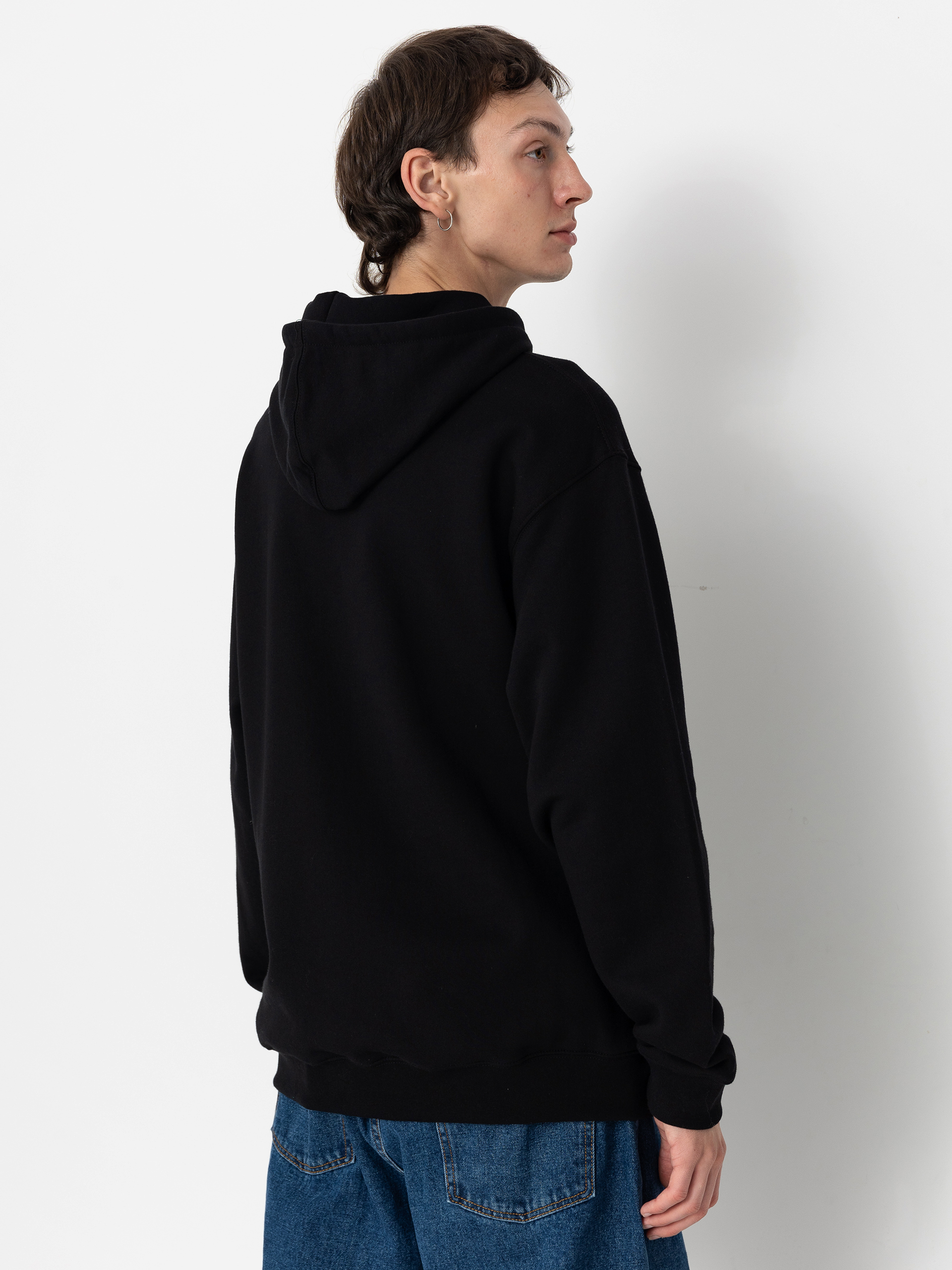 Vans Caps Loose HD Kapucnis pulóver (black)