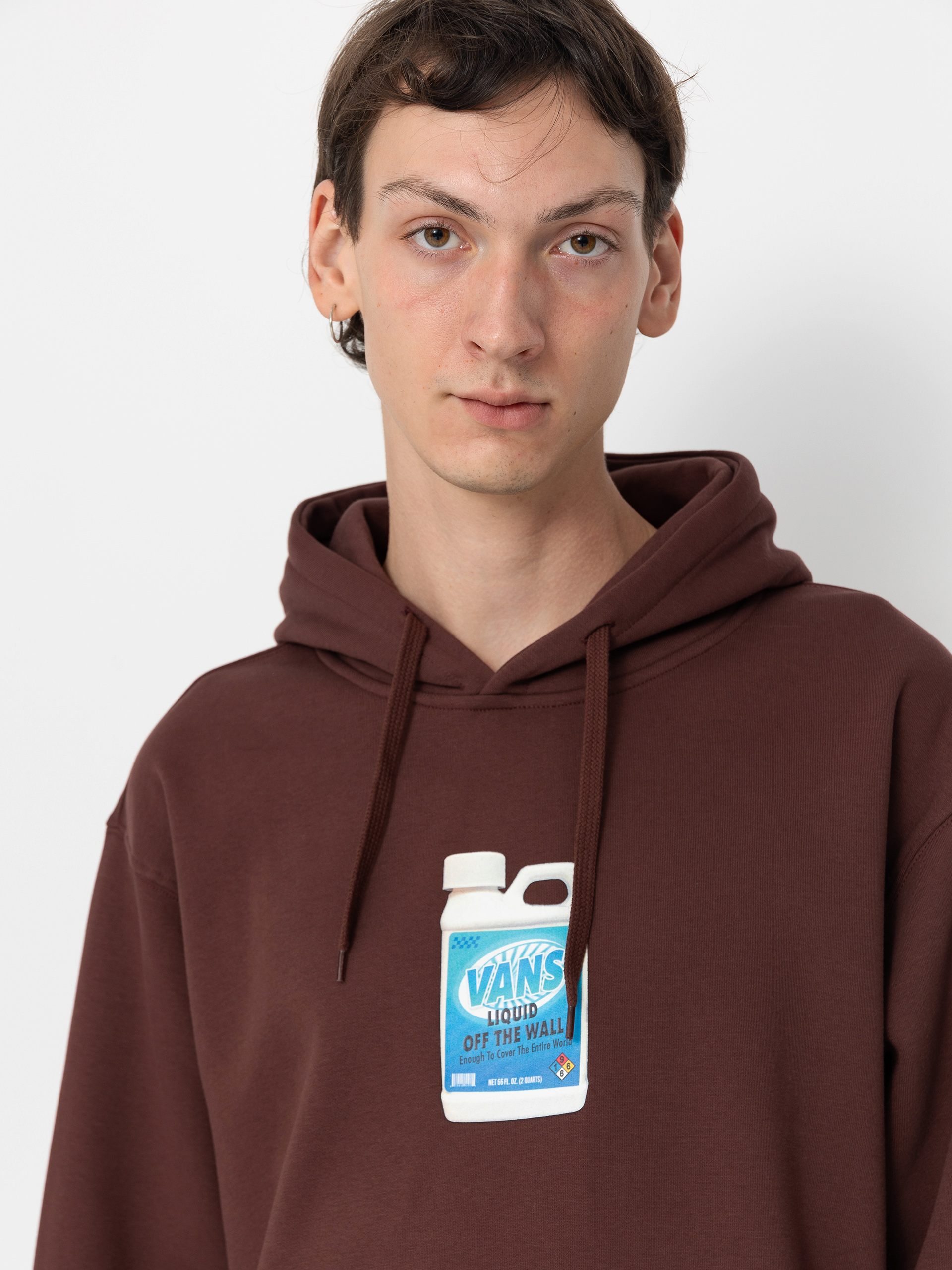 Vans Extra Strength Loose HD Kapucnis pulóver (bitter chocolate)